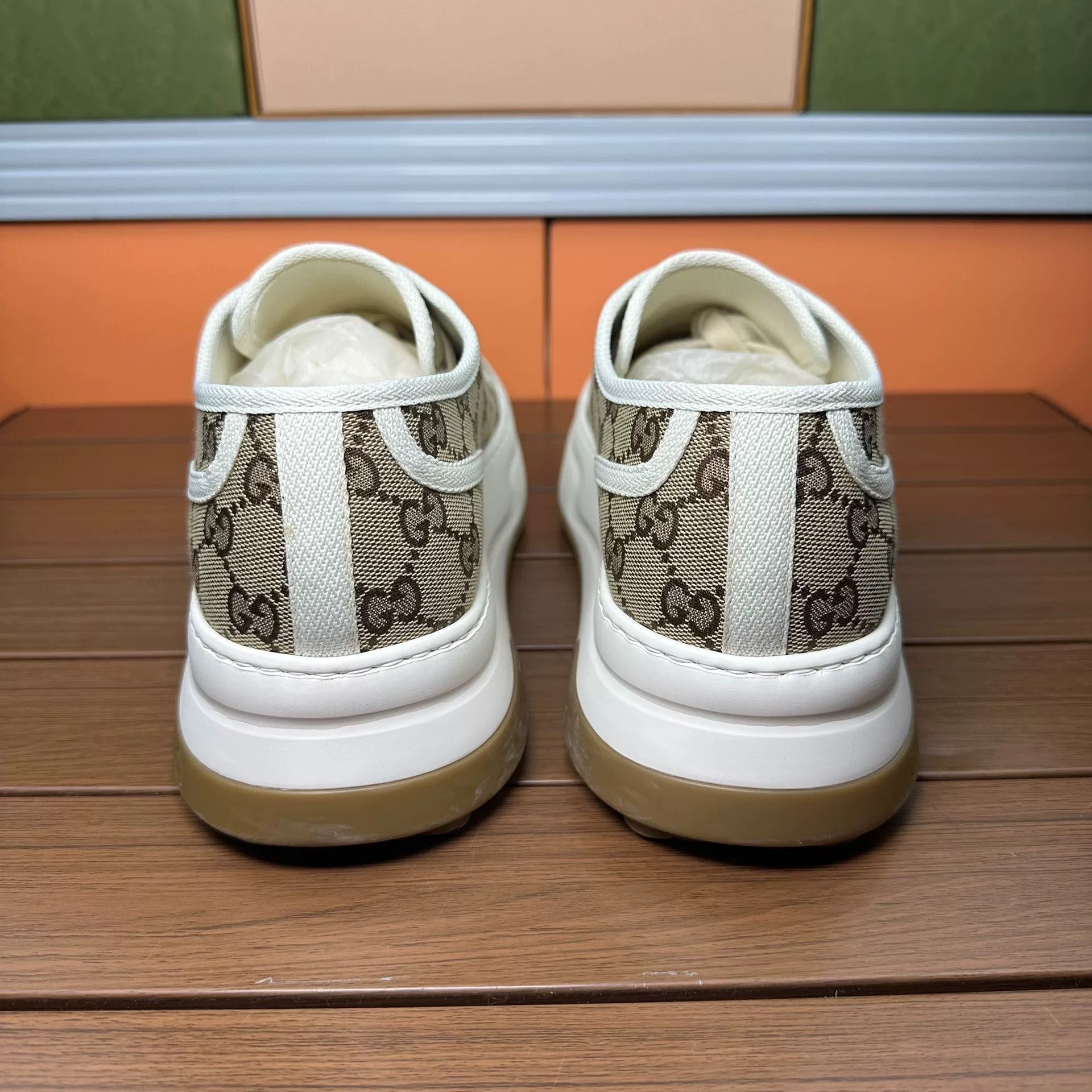 Gucci Gucci Casual Brown Lowtop Sneakers 12 Men Size US 12 / EU 45 - 6 Thumbnail