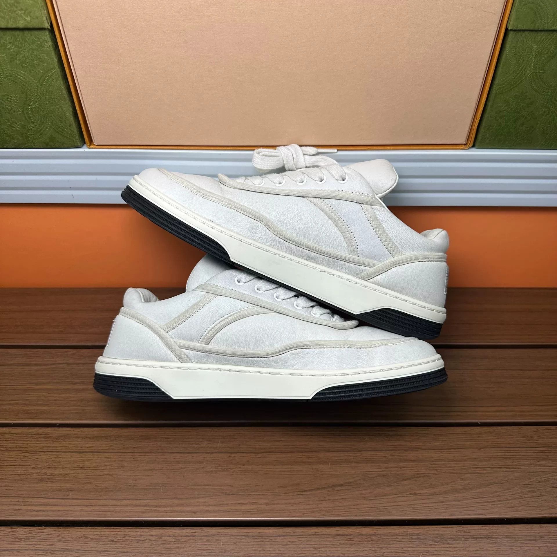 Chanel Chanel White Lowtop Sneakers it_36 Women Size US 6 / IT 36 - 3 Thumbnail