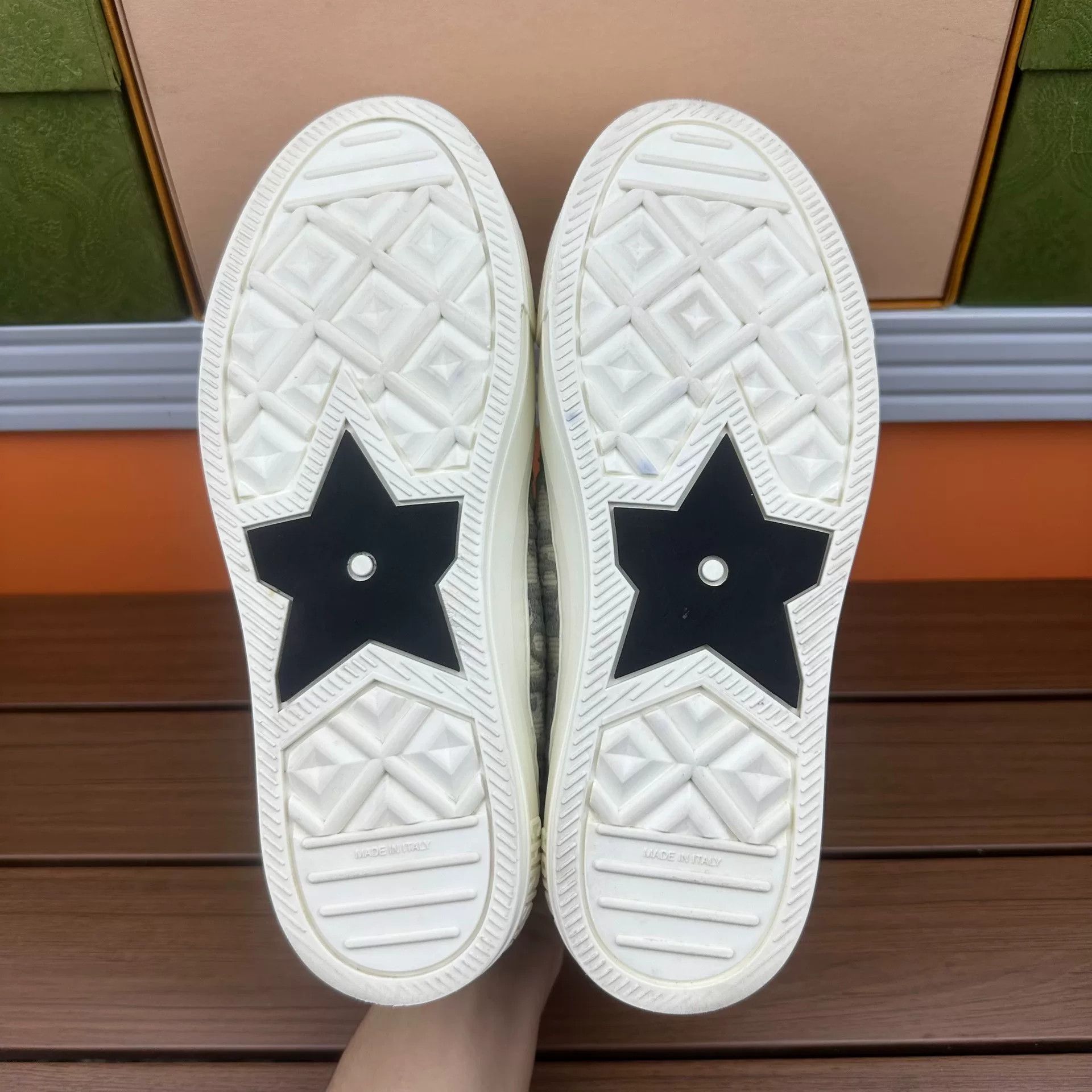 Dior Dior Gray Lowtop Sneakers it_36 Women Size US 6 / IT 36 - 8 Thumbnail