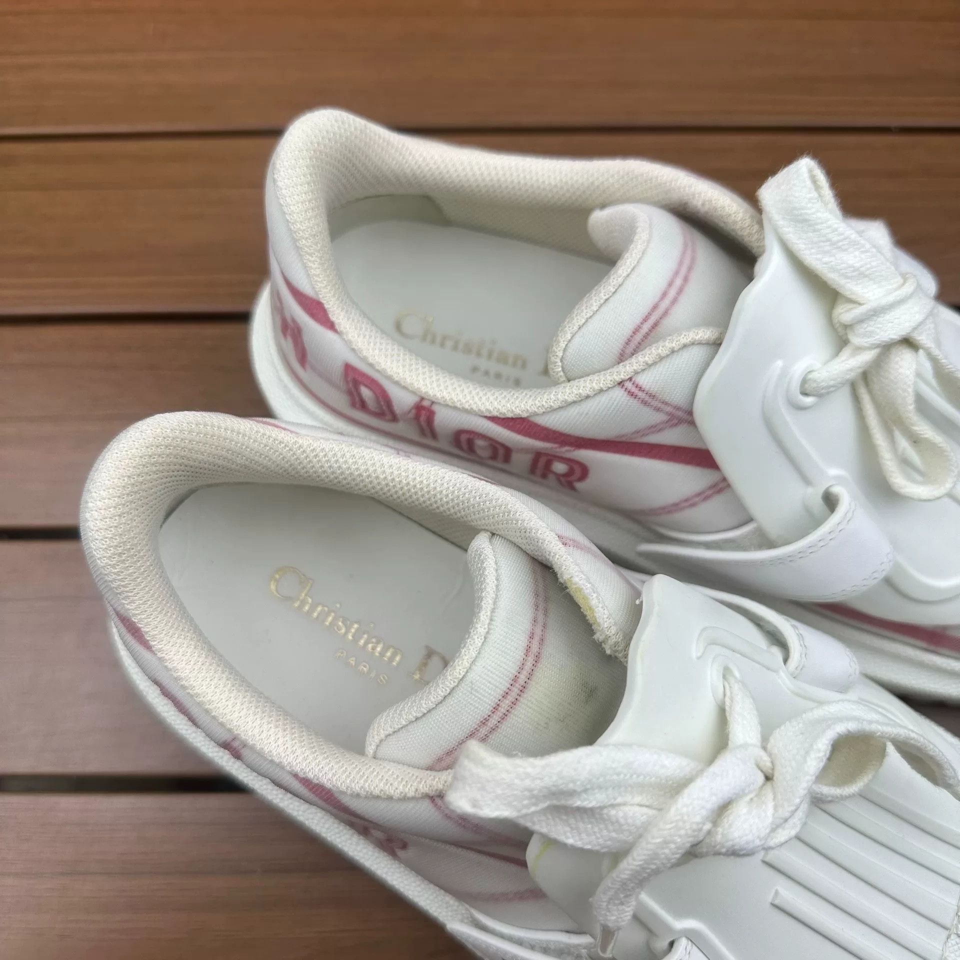 Dior Dior Pink Lowtop Sneakers it_37 Women Size US 7 / IT 37 - 7 Thumbnail