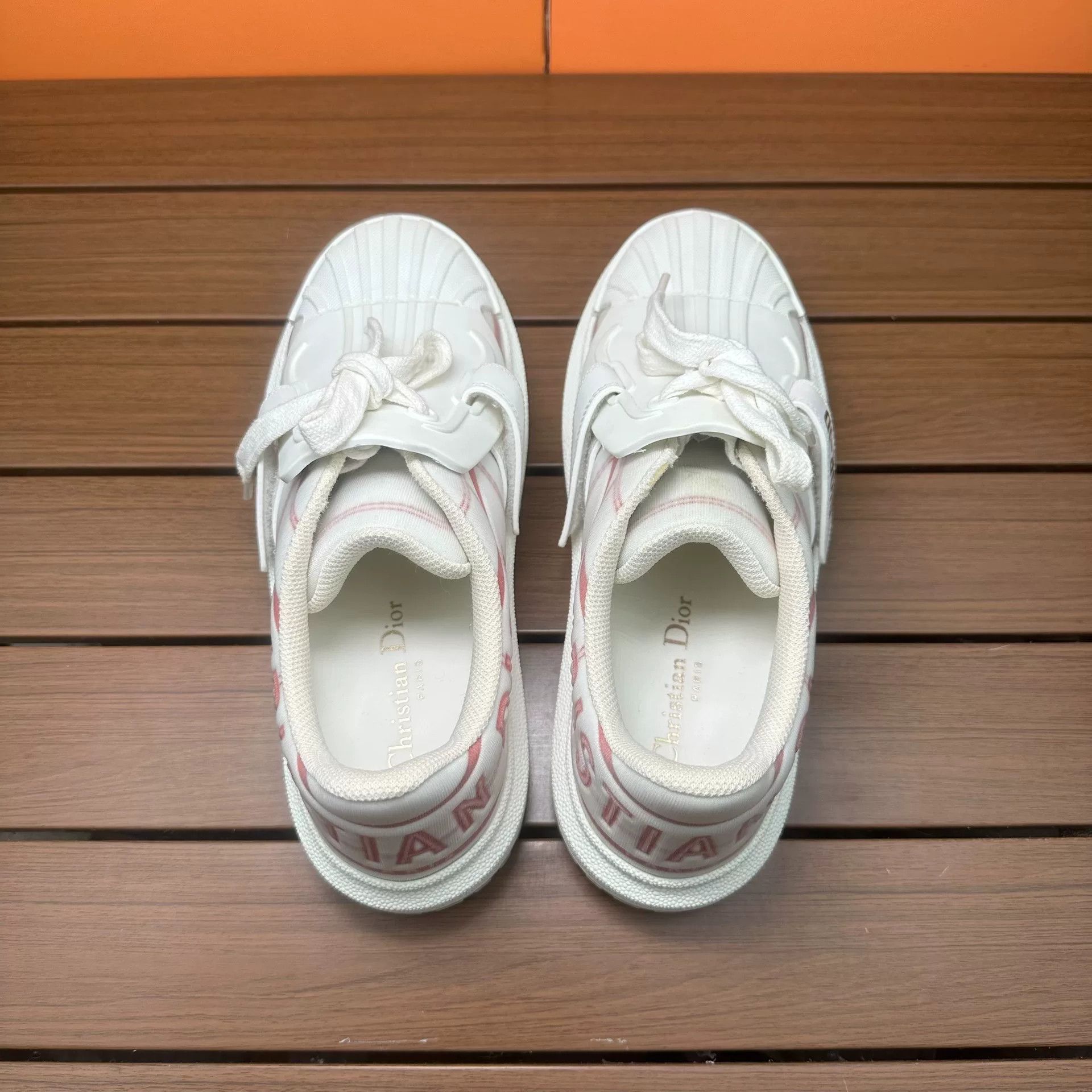Dior Dior Pink Lowtop Sneakers it_37 Women Size US 7 / IT 37 - 6 Thumbnail