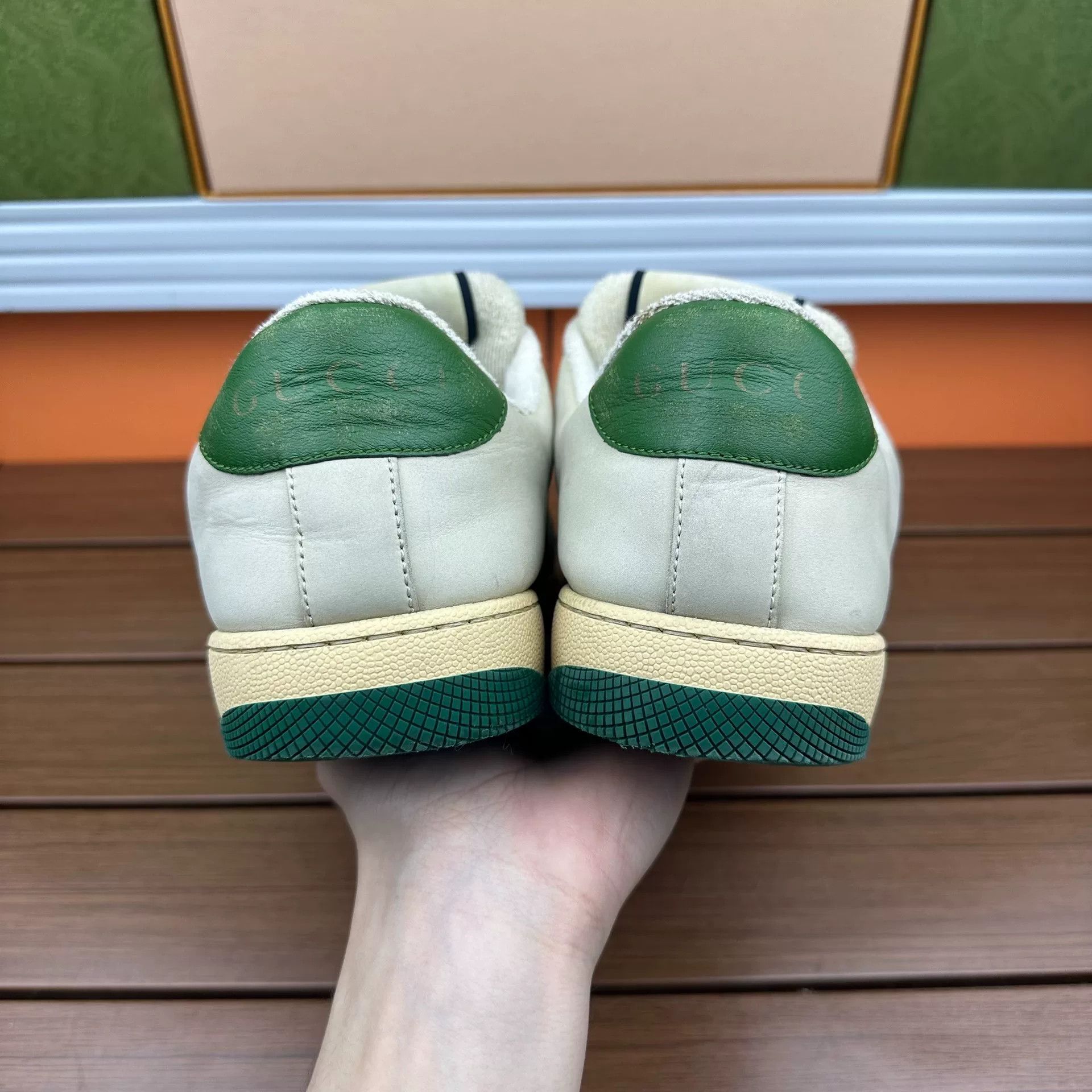 Gucci Gucci Green Lowtop Sneakers 8 Men Size US 8 / EU 41 - 5 Thumbnail