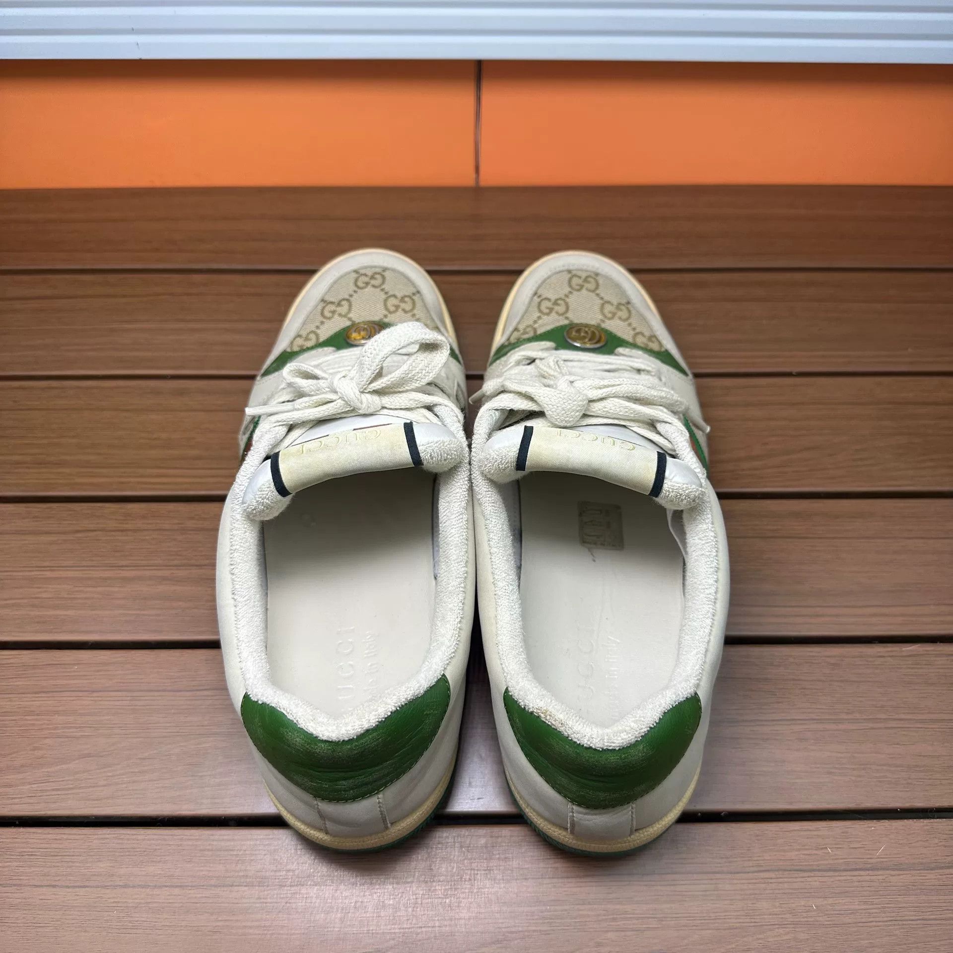 Gucci Gucci Green Lowtop Sneakers 8 Men Size US 8 / EU 41 - 6 Thumbnail