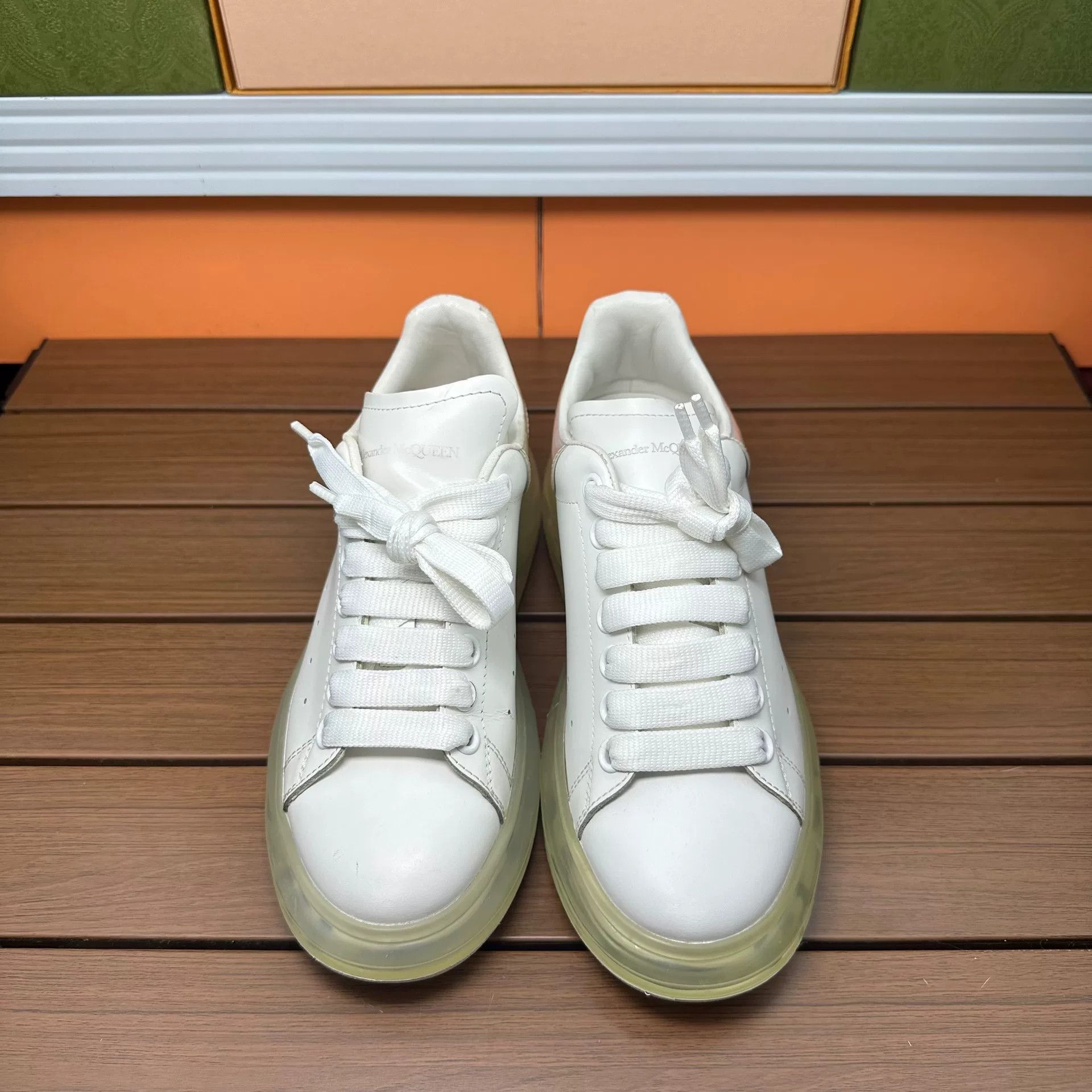 Alexander McQueen Alexander McQueen Laser Lowtop Sneakers it_36-5 Women Size US 6.5 / IT 36.5 - 4 Thumbnail