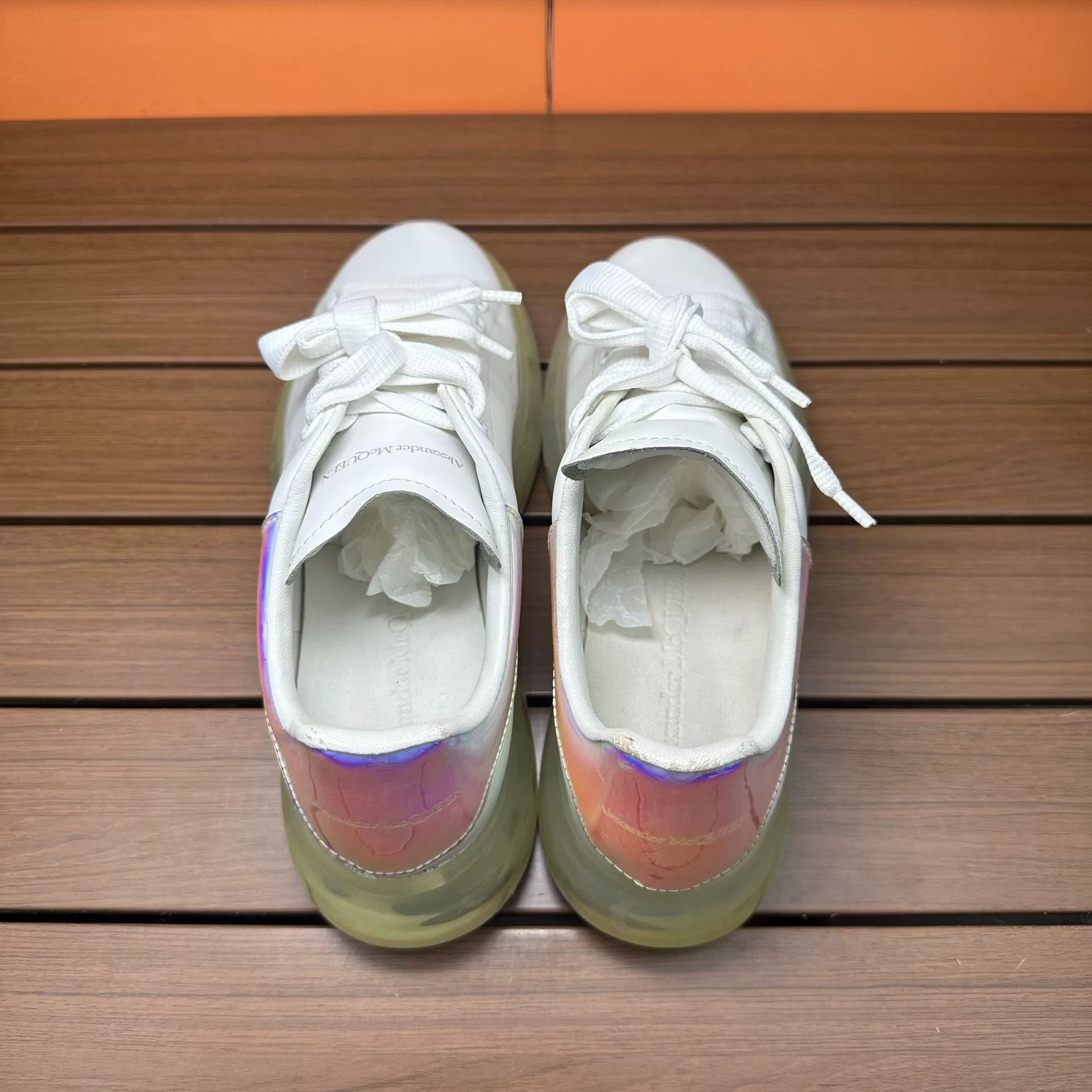 Alexander McQueen Alexander McQueen Laser Lowtop Sneakers it_36-5 Women Size US 6.5 / IT 36.5 - 5 Thumbnail