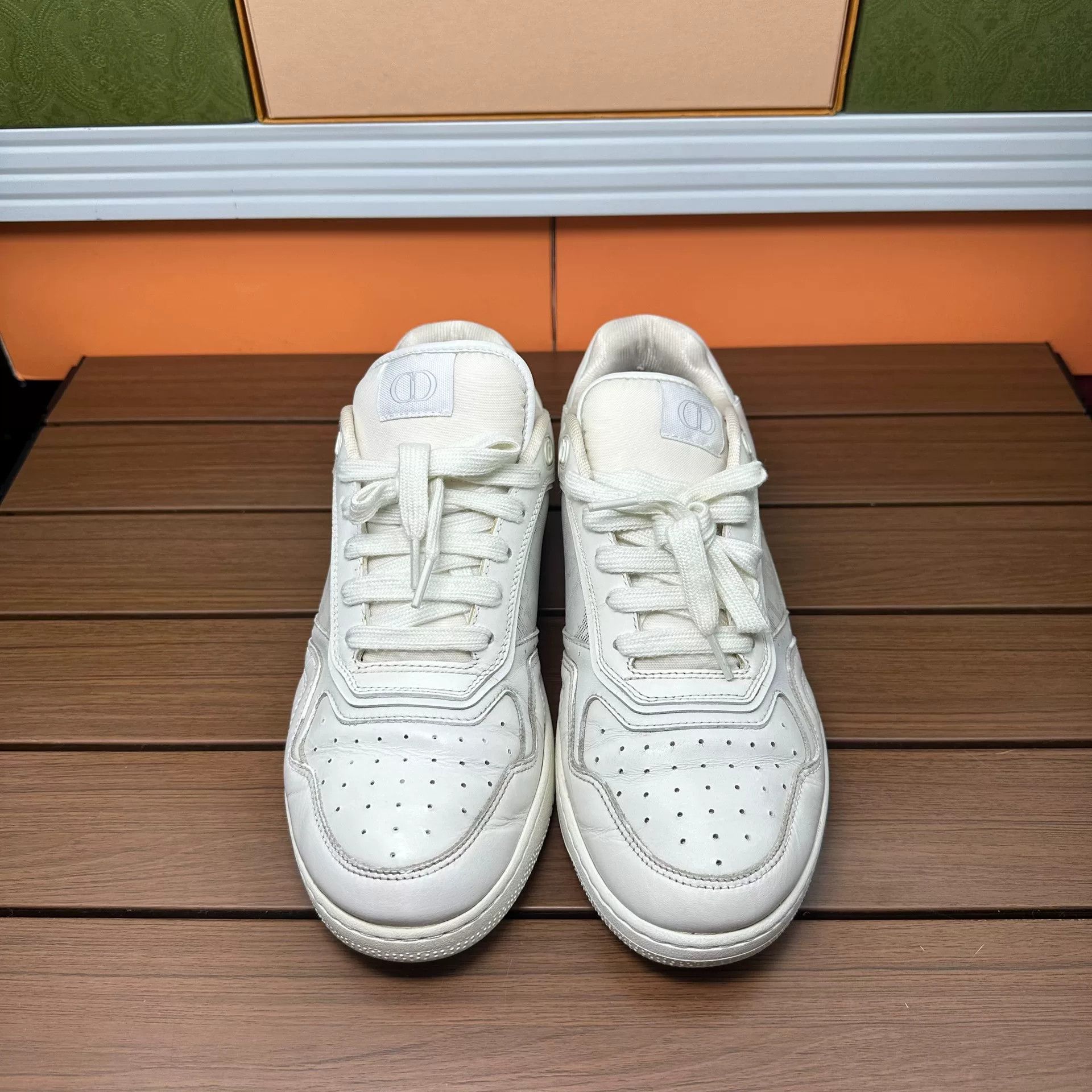 Dior Dior White Lowtop Sneakers 9 Men Size US 9 / EU 42 - 4 Thumbnail