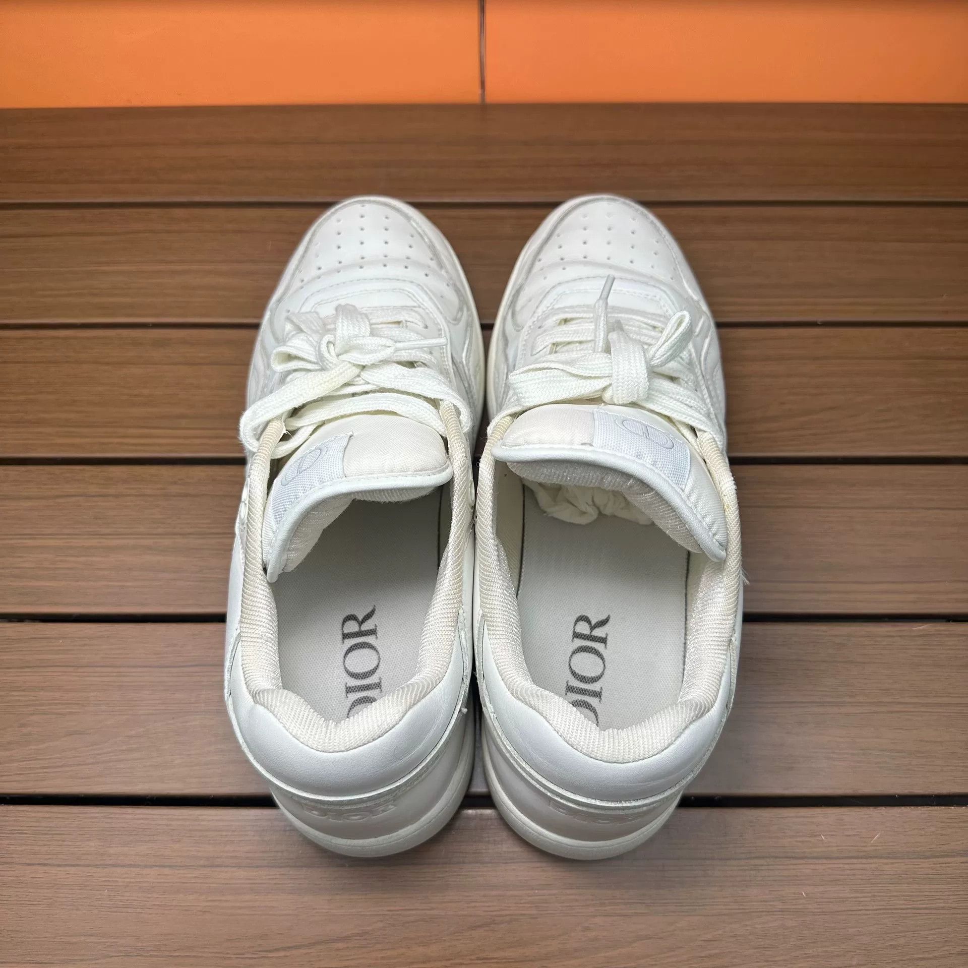 Dior Dior White Lowtop Sneakers 9 Men Size US 9 / EU 42 - 5 Thumbnail