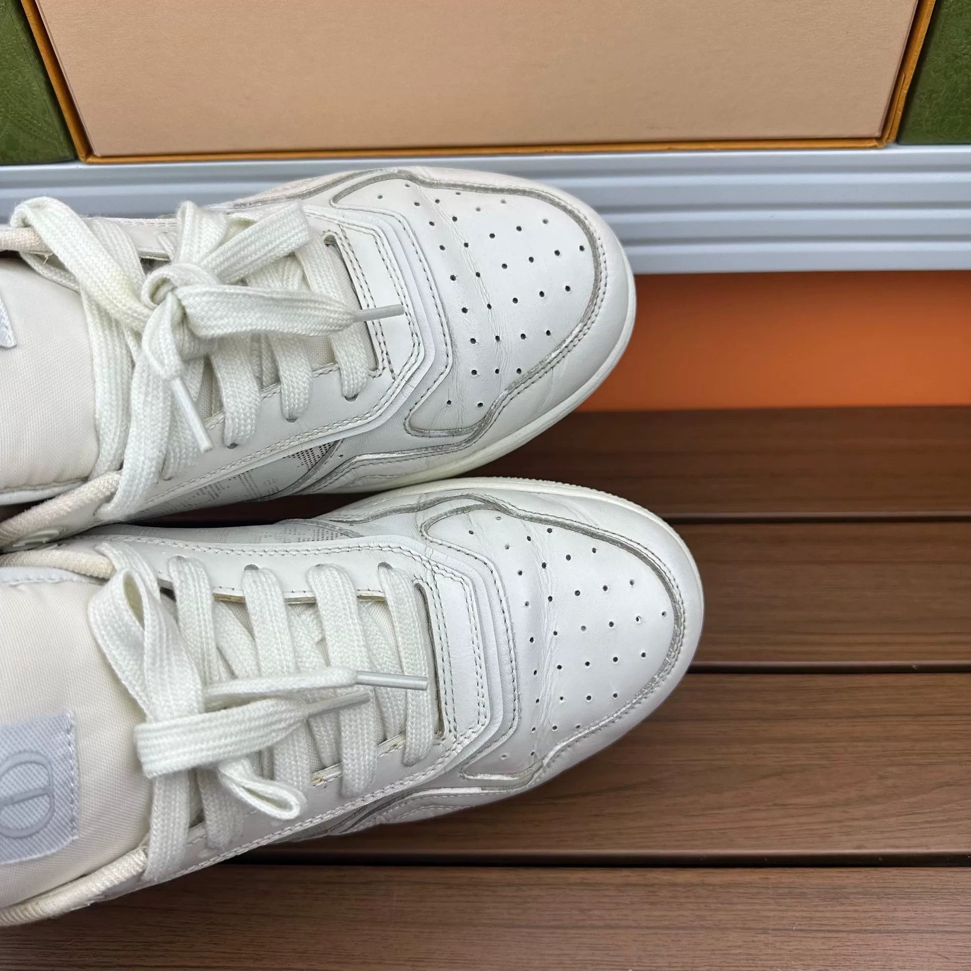 Dior Dior White Lowtop Sneakers 9 Men Size US 9 / EU 42 - 7 Thumbnail