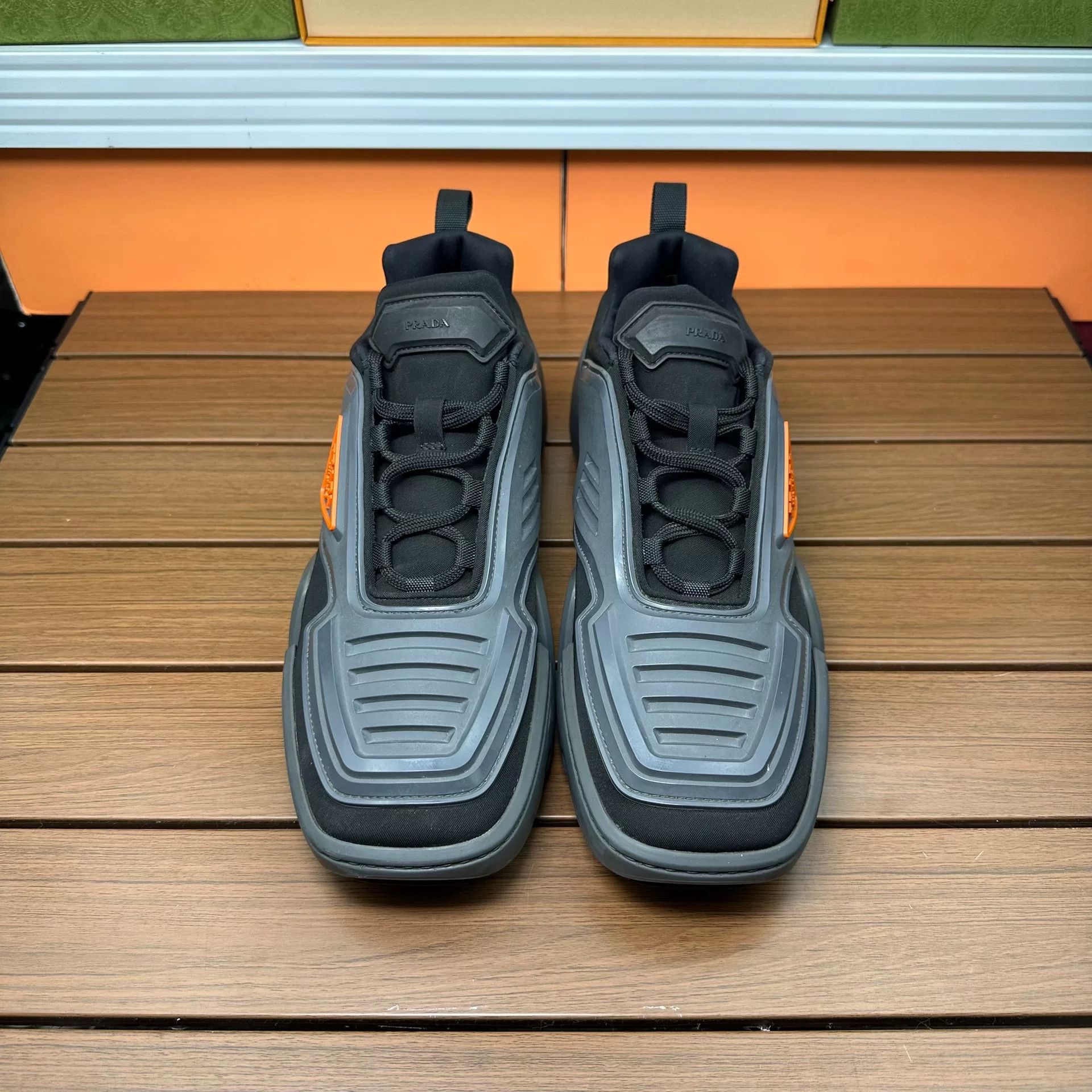 Prada Prada Casual Black Lowtop Sneakers 8 Men Size US 8 / EU 41 - 4 Thumbnail
