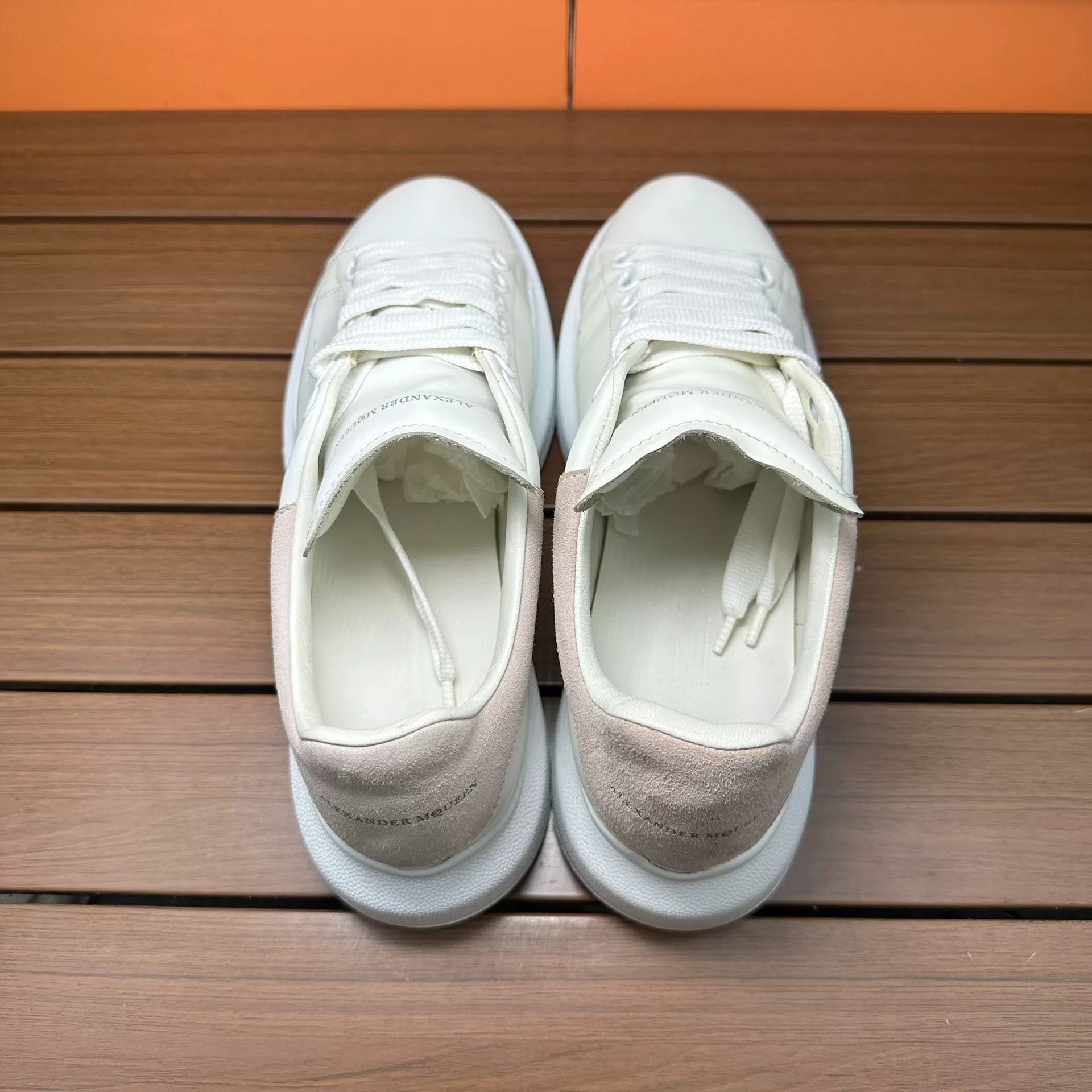 Alexander McQueen Alexander McQueen Pink Lowtop Sneakers it_39-5 Women Size US 9.5 / IT 39.5 - 5 Thumbnail