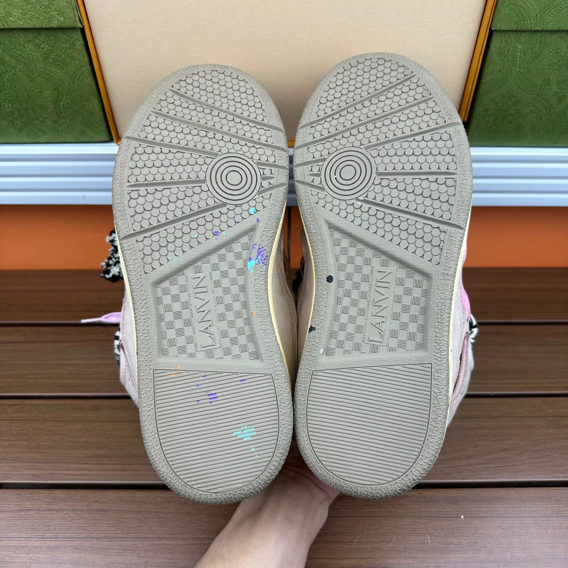Lanvin Lanvin Collab Lowtop Sneakers it_37 Women Size US 7 / IT 37 - 7 Thumbnail