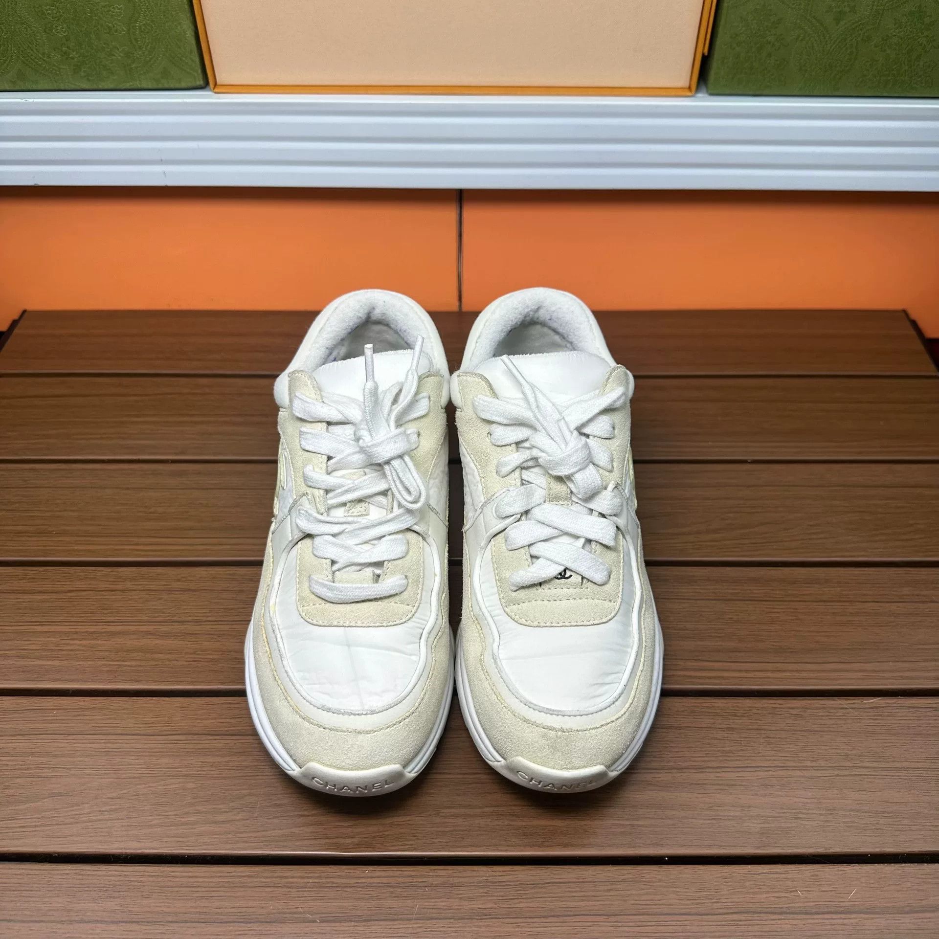 Chanel Chanel Casual Lowtop Sneakers it_34-5 Women Size US 4.5 / IT 34.5 - 4 Thumbnail