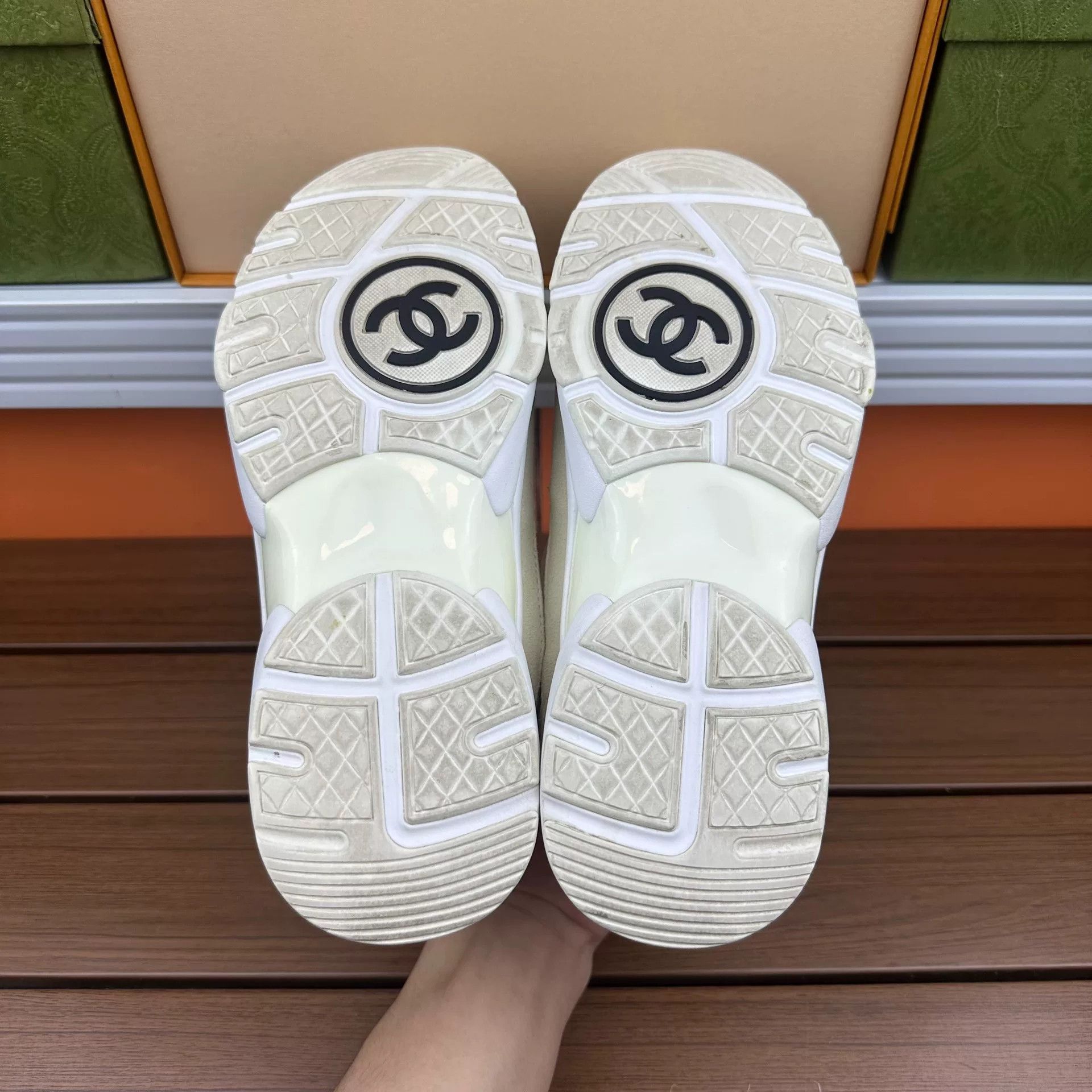 Chanel Chanel Casual Lowtop Sneakers it_34-5 Women Size US 4.5 / IT 34.5 - 8 Thumbnail