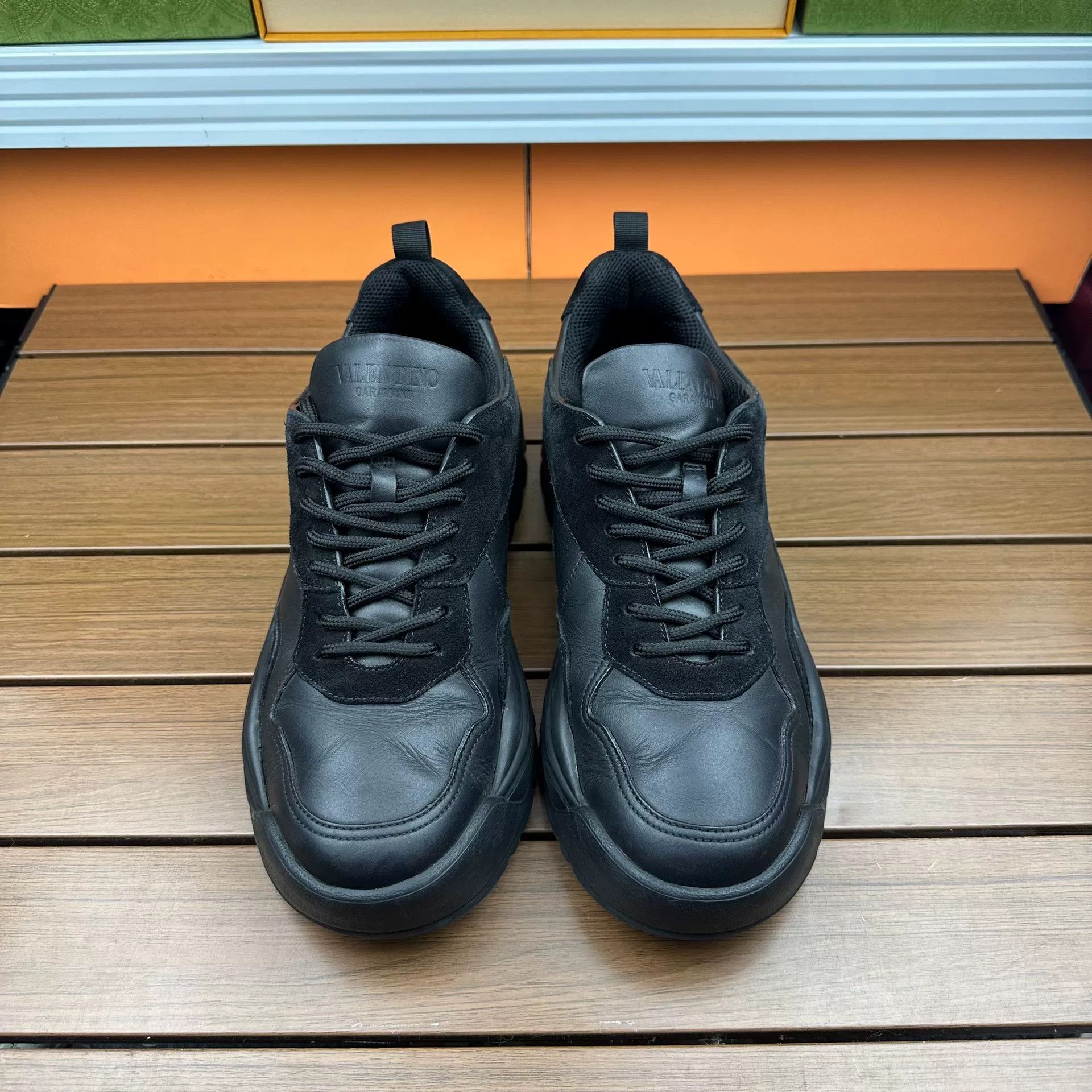 Valentino Valentino Casual Black Lowtop Sneakers 7 Men Size US 7 / EU 40 - 6 Thumbnail