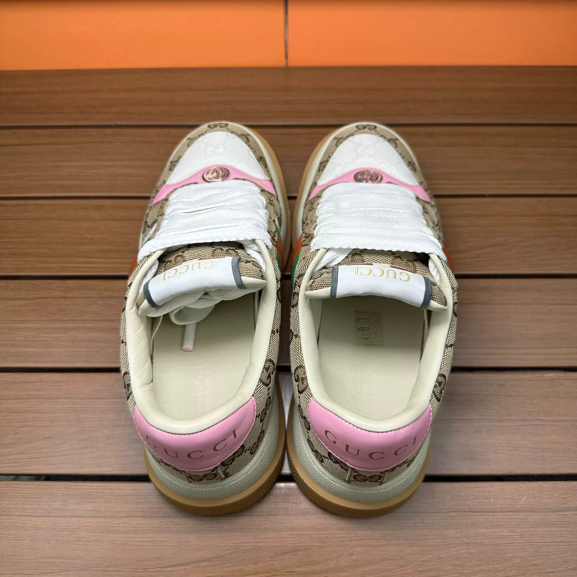Gucci Gucci Brown Lowtop Sneakers it_37 Women Size US 7 / IT 37 - 6 Thumbnail