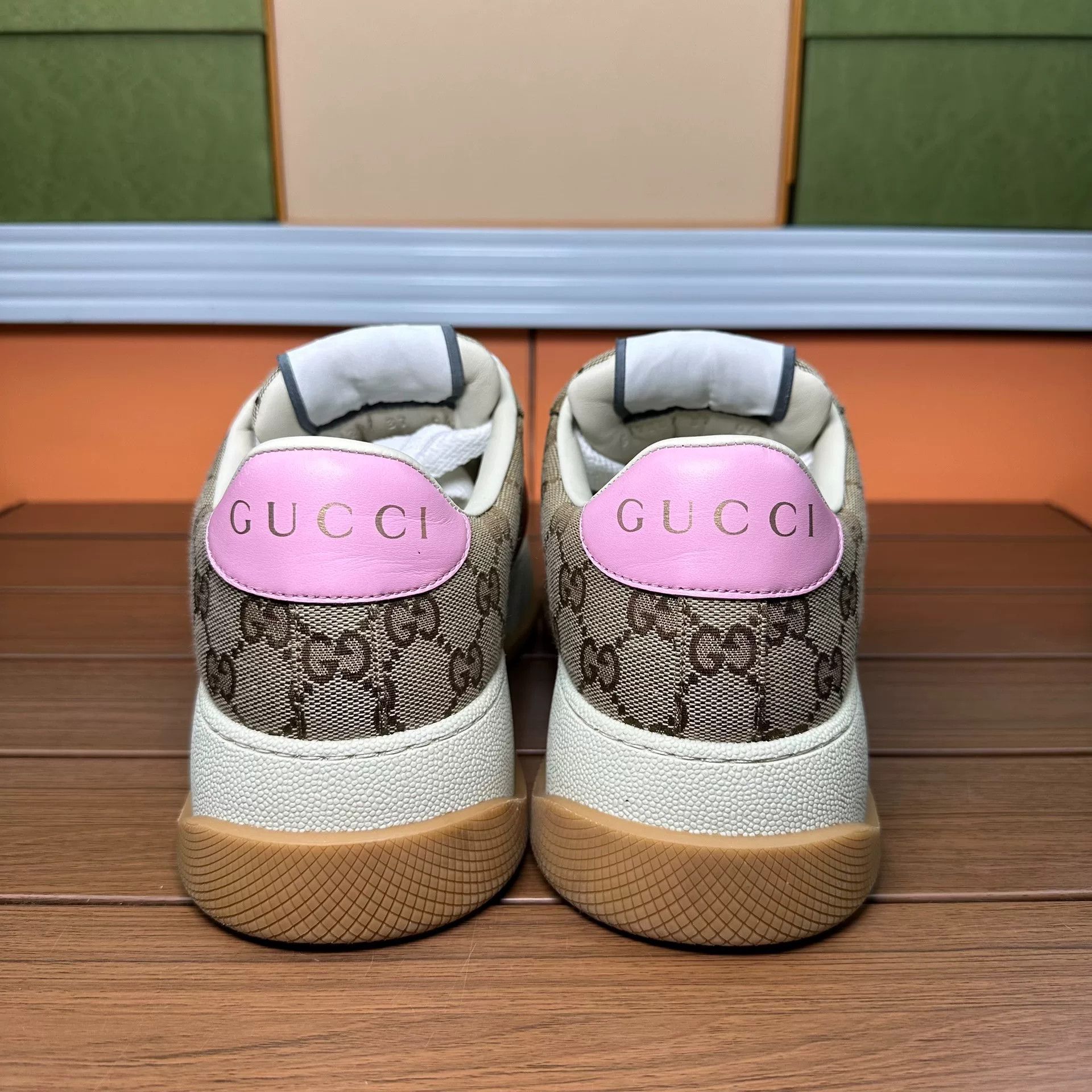Gucci Gucci Brown Lowtop Sneakers it_37 Women Size US 7 / IT 37 - 5 Thumbnail