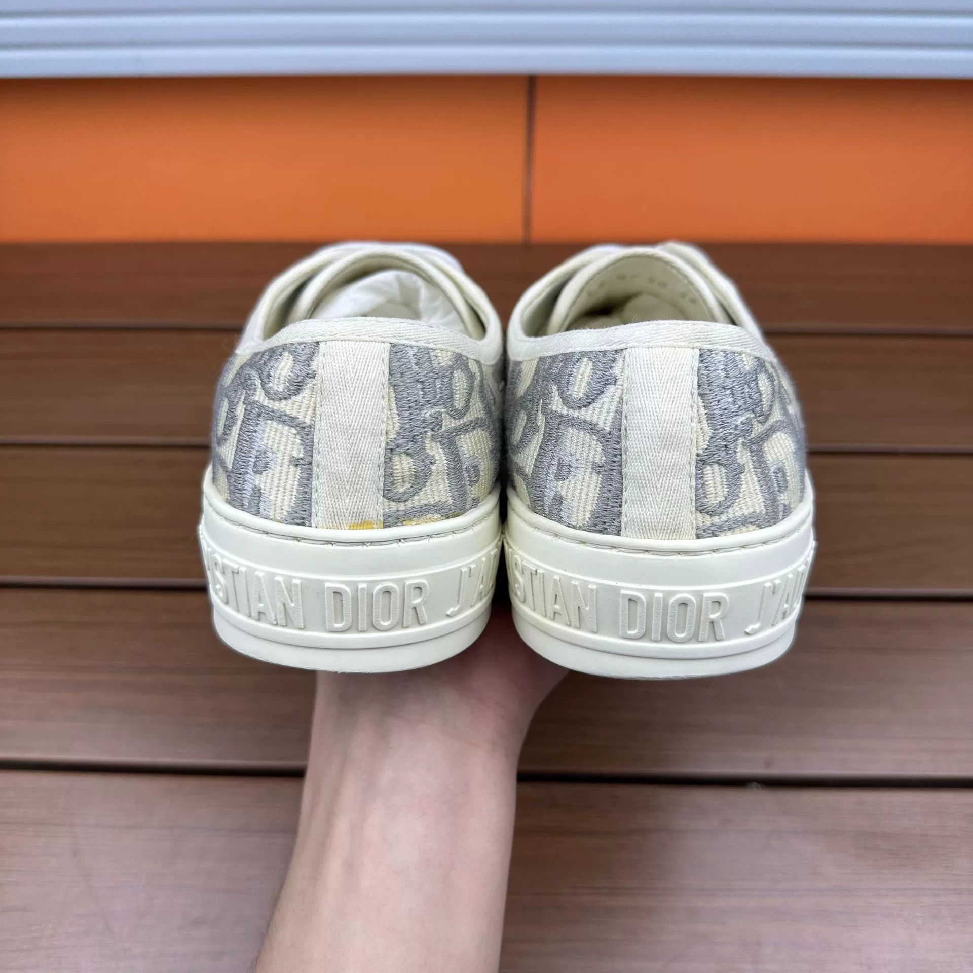 Dior Dior Gray Lowtop Sneakers it_36 Women Size US 6 / IT 36 - 5 Thumbnail
