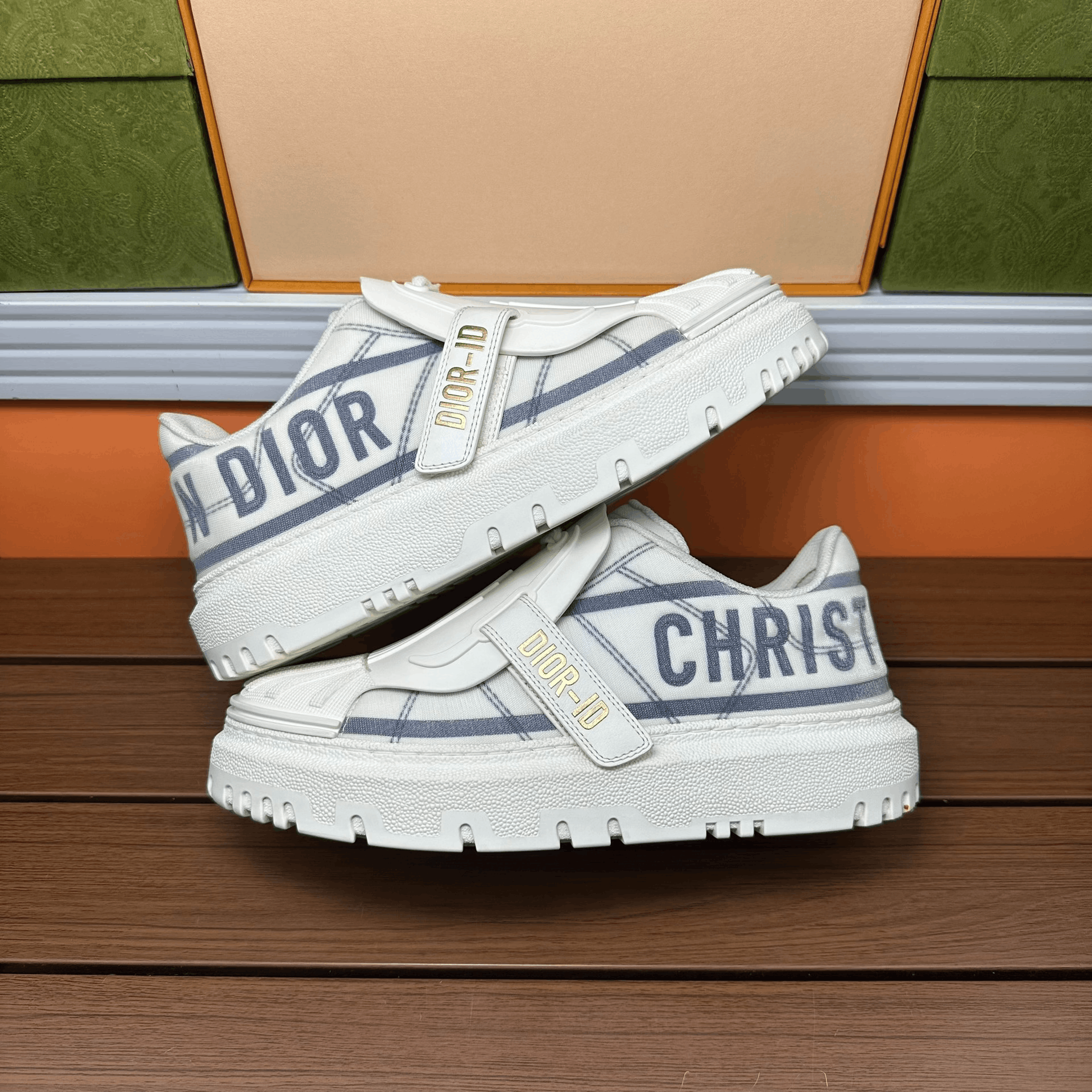 Dior Dior Blue Lowtop Sneakers it_36-5 Women Size US 6.5 / IT 36.5 - 2 Thumbnail