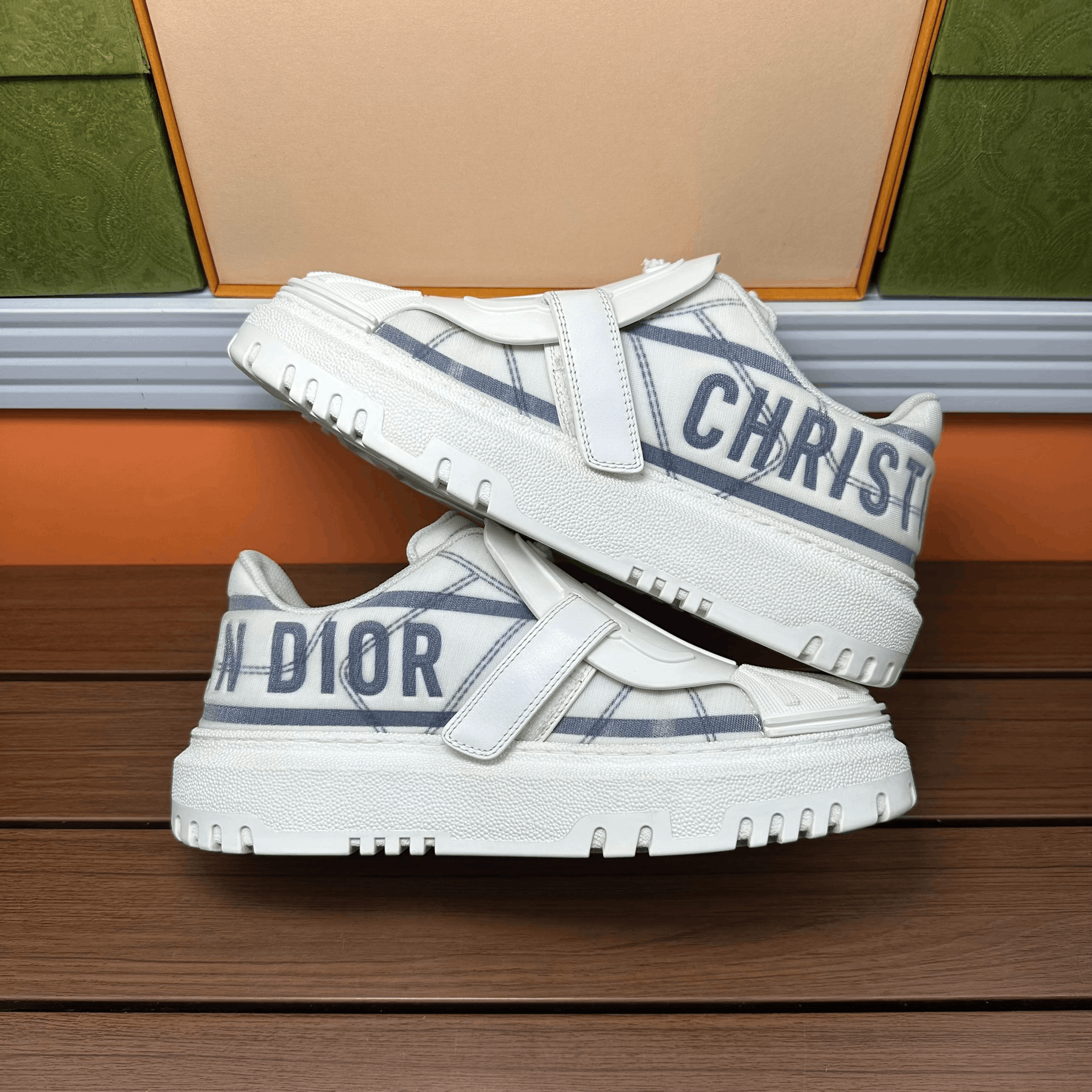 Dior Dior Blue Lowtop Sneakers it_36-5 Women Size US 6.5 / IT 36.5 - 3 Thumbnail