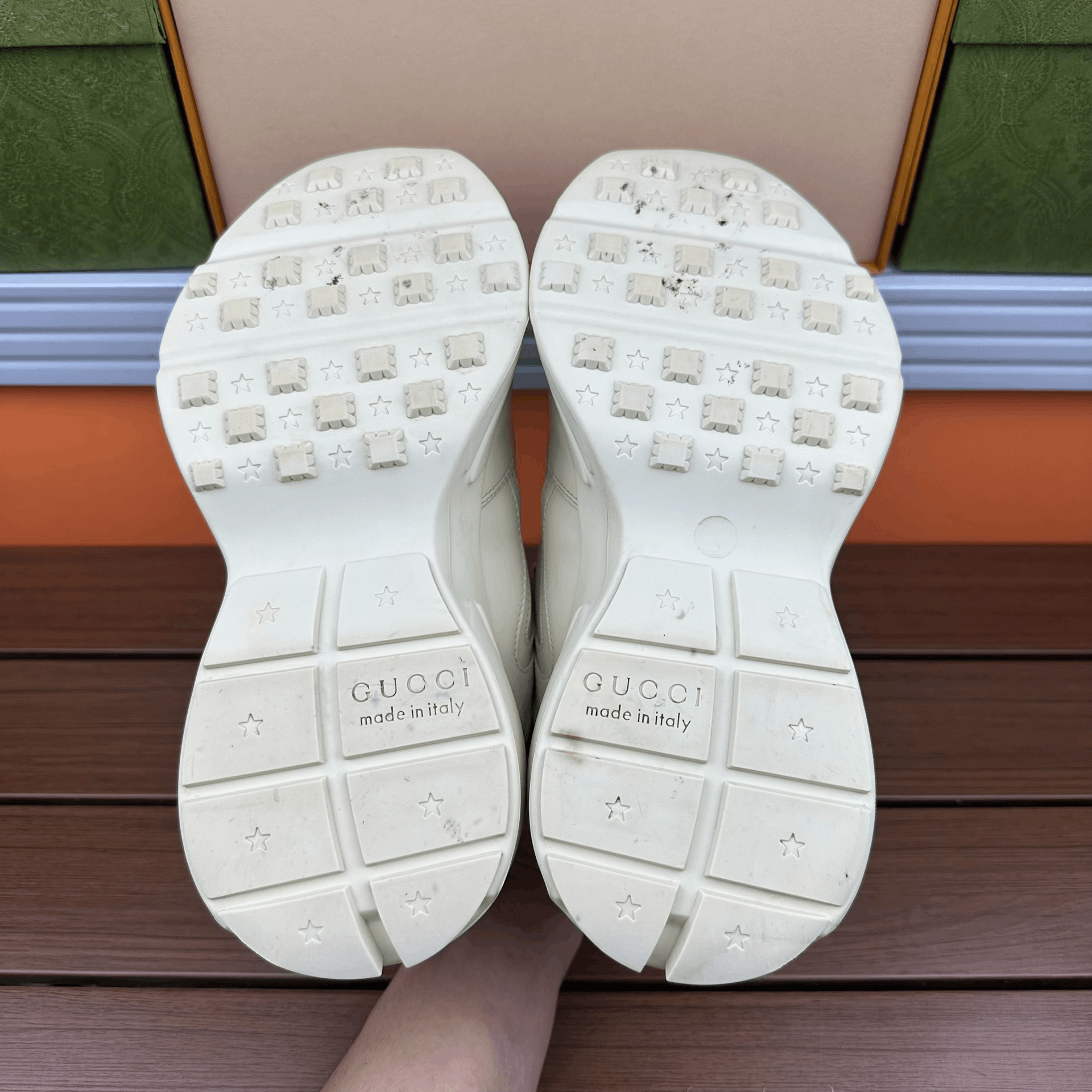 Gucci Gucci Printed Lowtop Sneakers it_35-5 Women Size US 5.5 / IT 35.5 - 7 Thumbnail