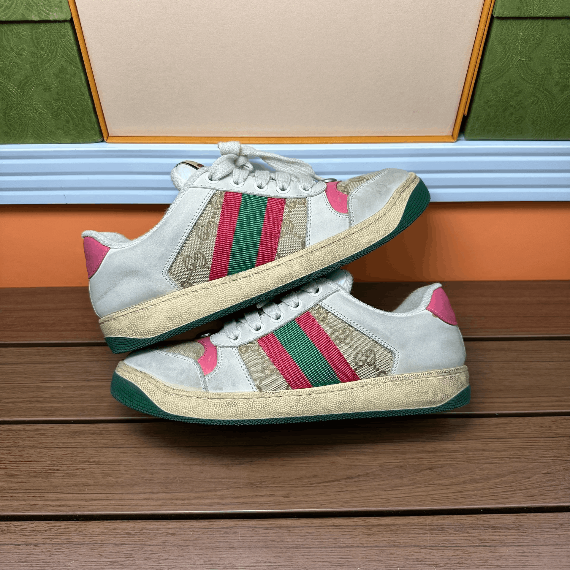 Gucci Gucci Lowtop Sneakers 10 Men Size US 10 / EU 43 - 2 Thumbnail