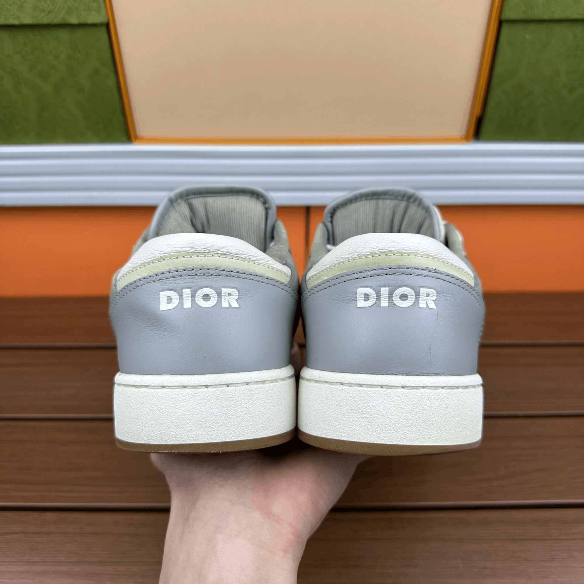 Dior Dior Printed White Lowtop Sneakers 6 Men Size US 6 / EU 39 - 7 Thumbnail