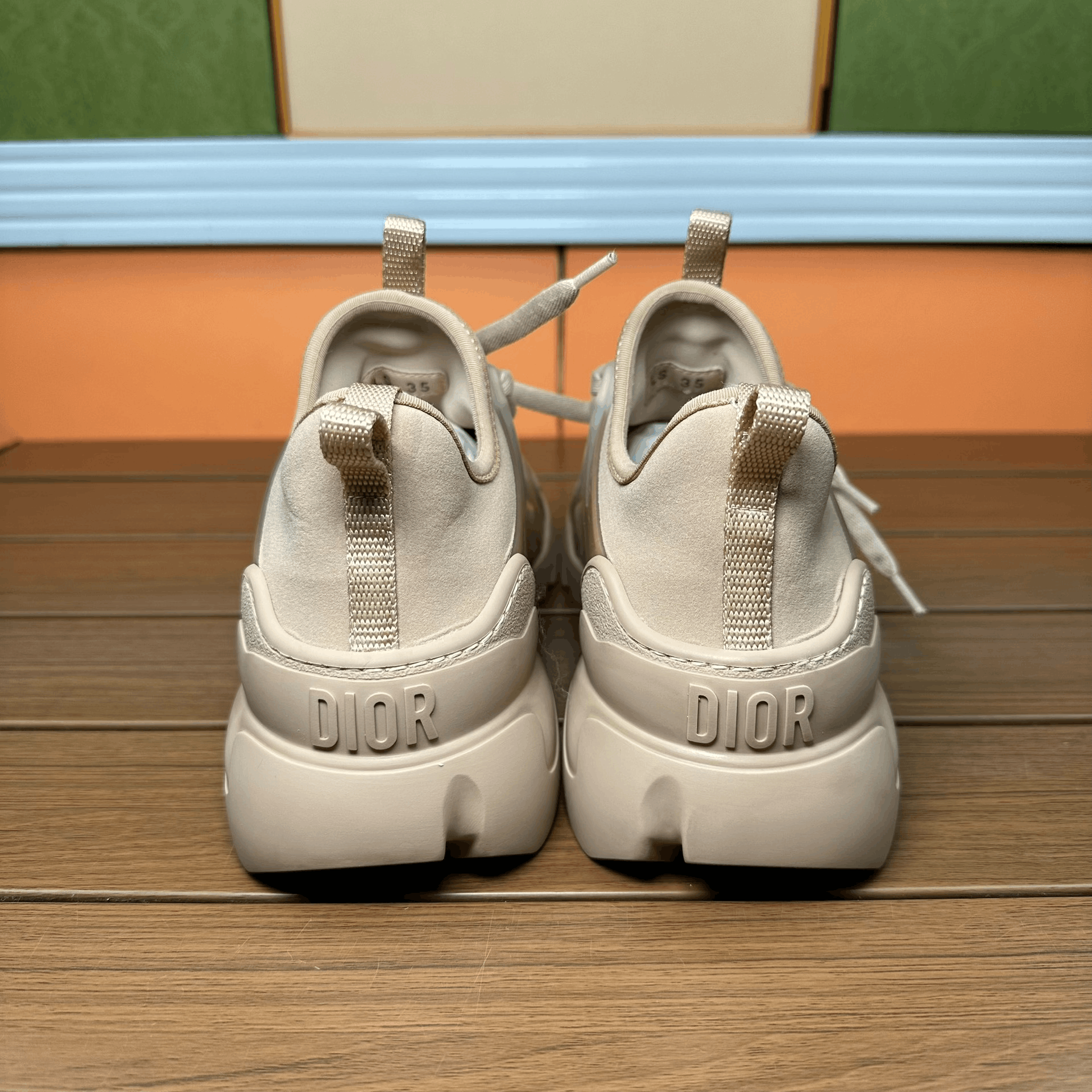 Dior Dior Leather Lowtop Sneakers it_35 Women Size US 5 / IT 35 - 7 Thumbnail