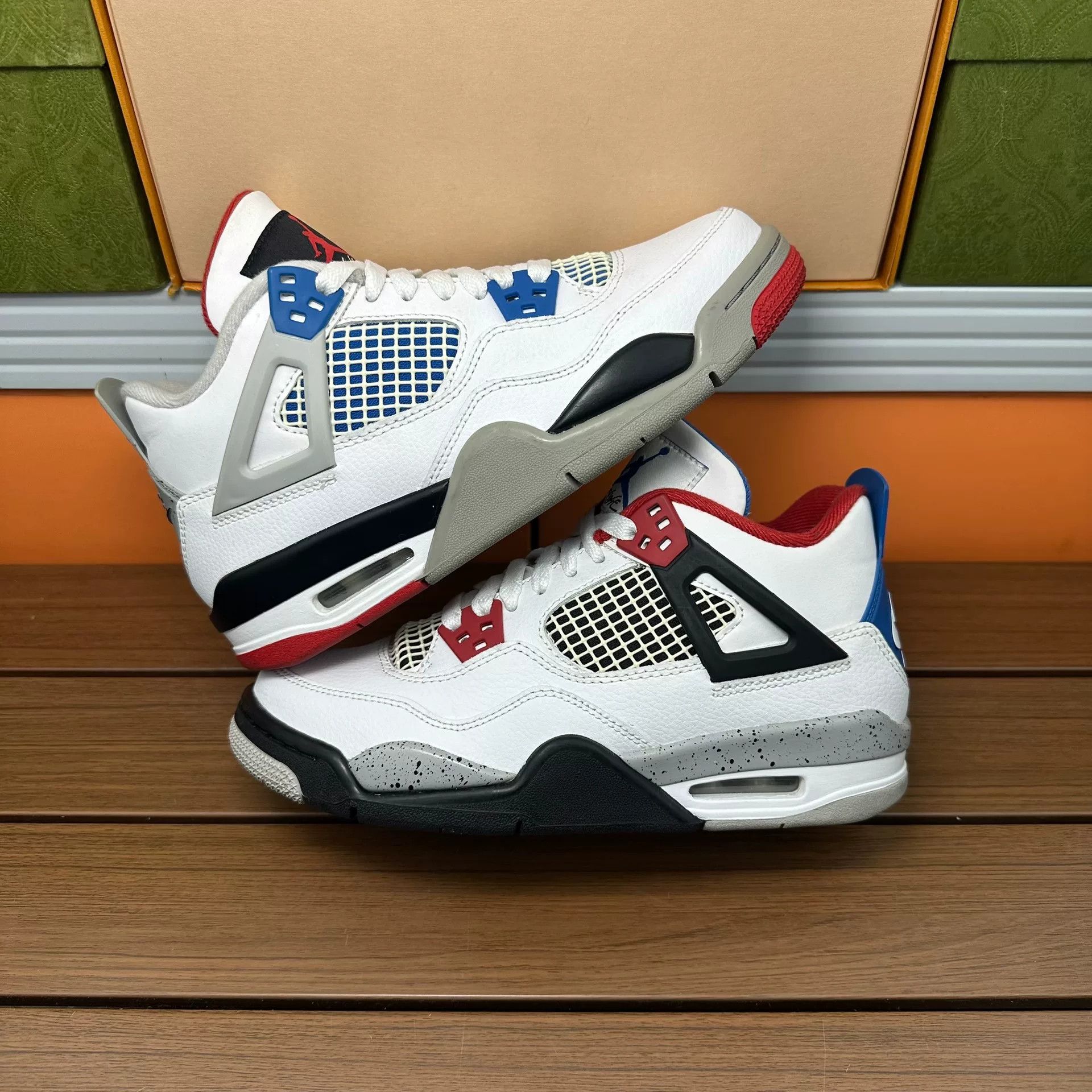 Nike Nike AJ4 Multi Lowtop Sneakers 5.5 Men Size US 5.5 / EU 38 - 2 Thumbnail