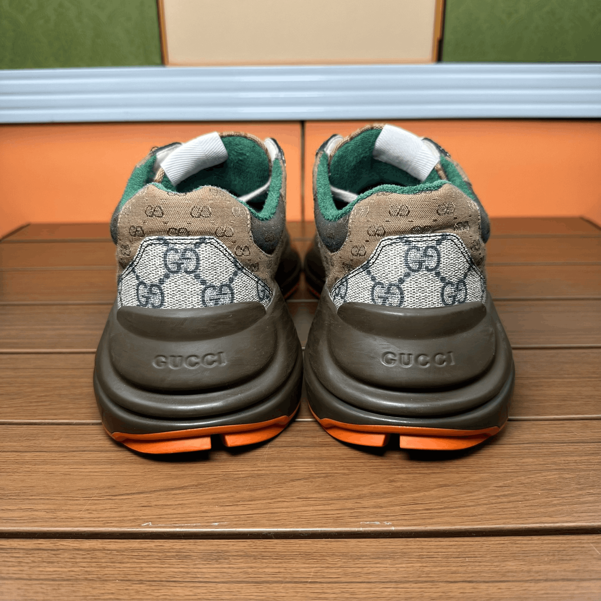 Gucci Gucci Brown Lowtop Sneakers 8 Men Size US 8 / EU 41 - 6 Thumbnail