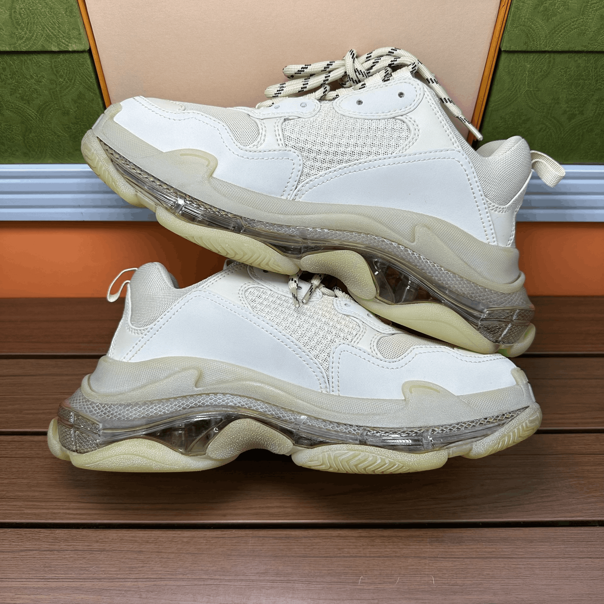 Balenciaga Balenciaga White Lowtop Sneakers it_41 Women Size US 11 / IT 41 - 3 Thumbnail