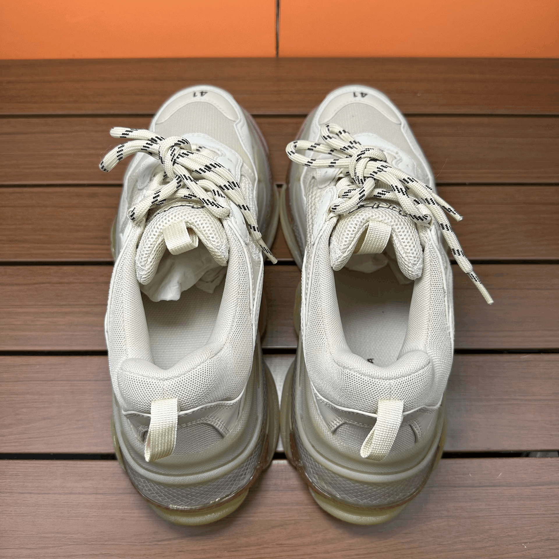 Balenciaga Balenciaga White Lowtop Sneakers it_41 Women Size US 11 / IT 41 - 5 Thumbnail