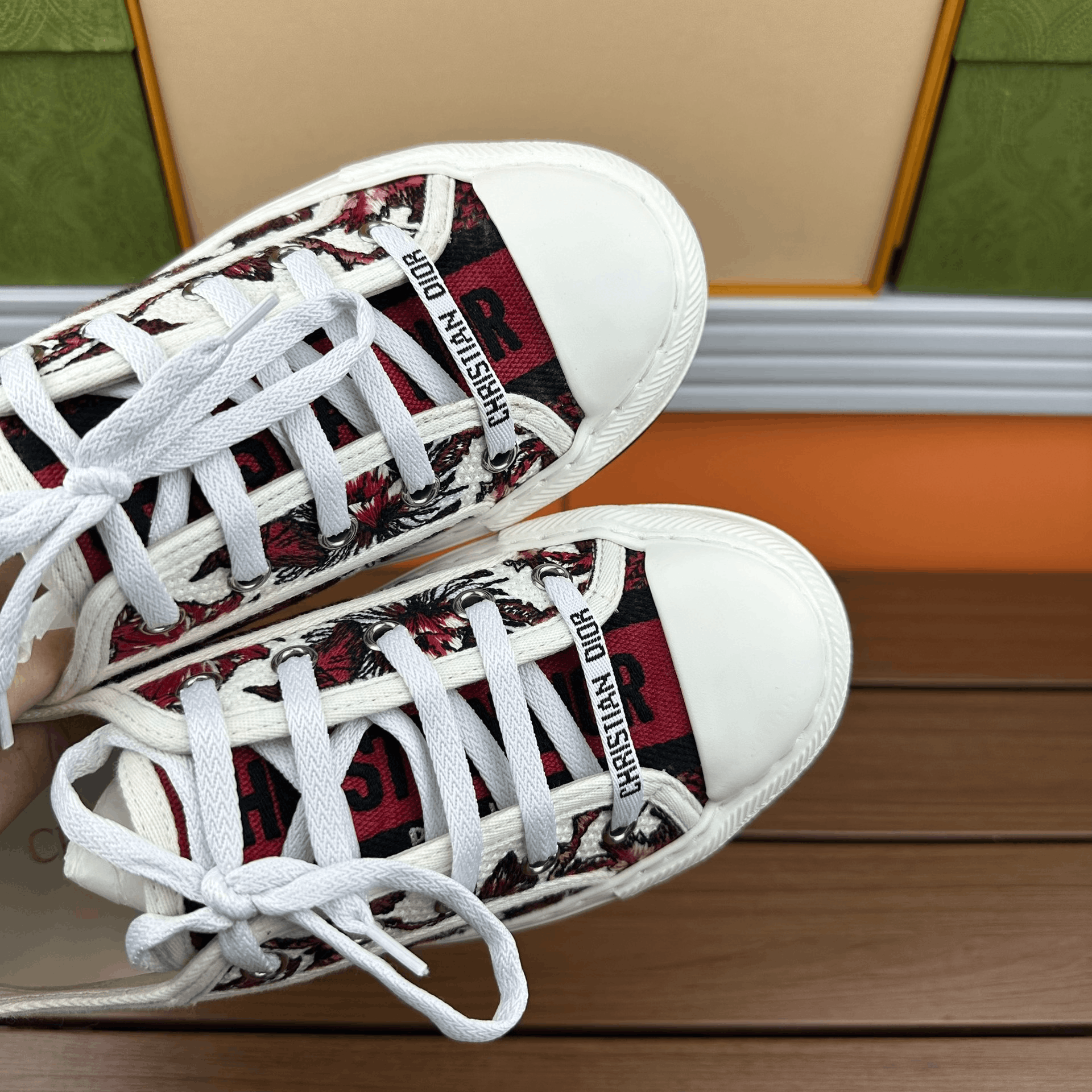Dior Dior Casual Lowtop Sneakers it_35-5 Women Size US 5.5 / IT 35.5 - 7 Thumbnail