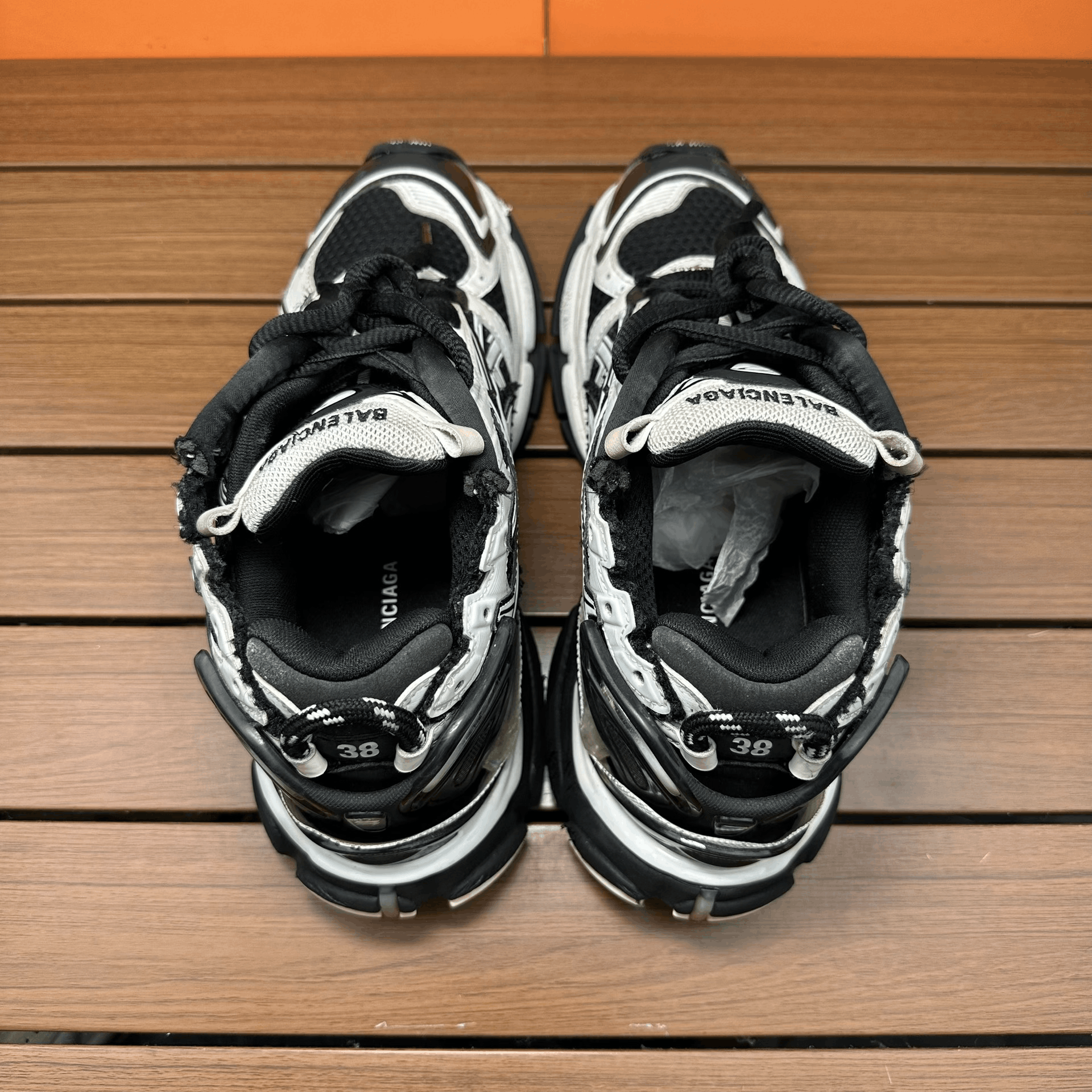 Balenciaga Balenciaga Running Black Lowtop Sneakers it_38 Women Size US 8 / IT 38 - 5 Thumbnail