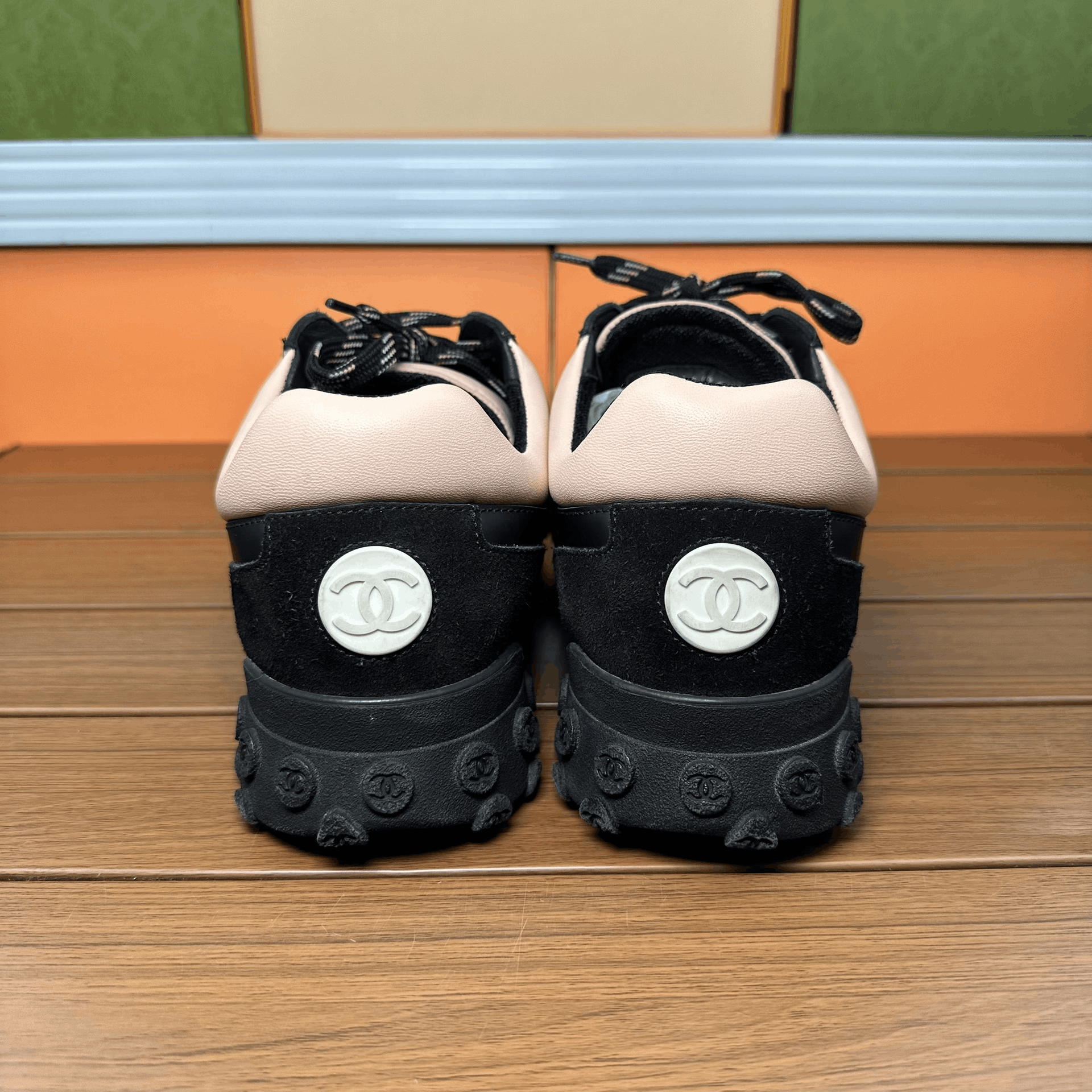Chanel Chanel Pink Lowtop Sneakers it_39 Women Size US 9 / IT 39 - 5 Thumbnail