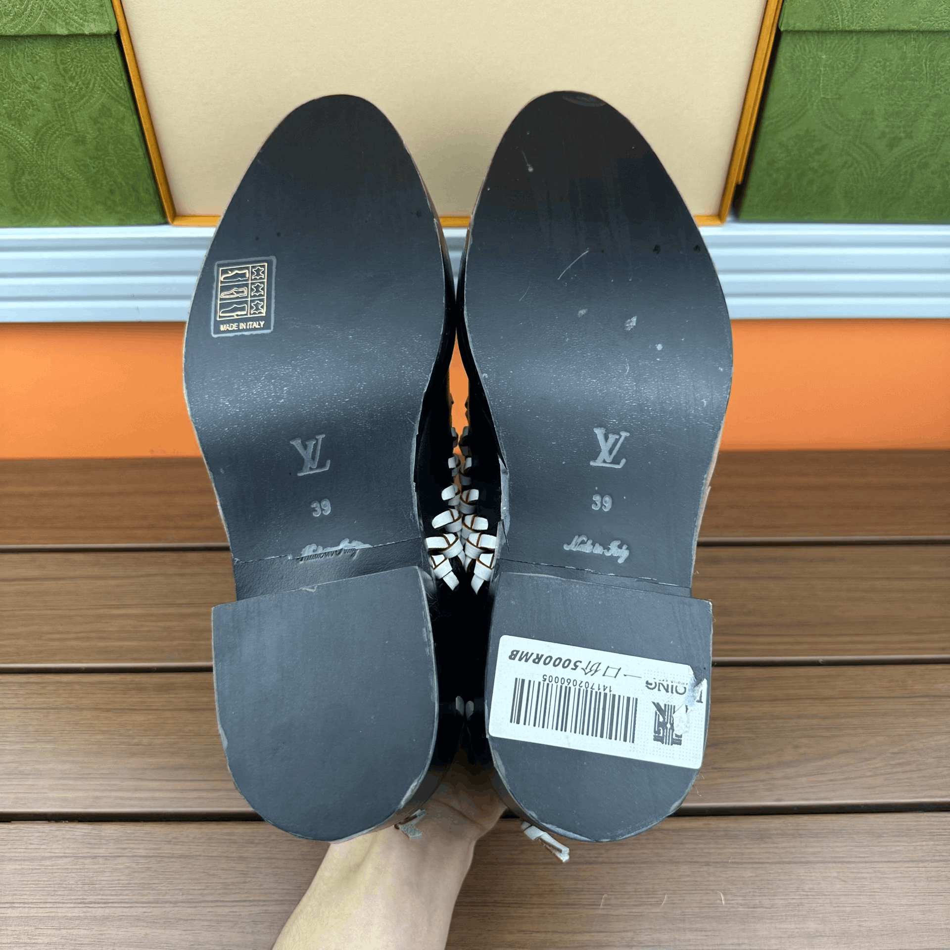 Louis Vuitton Louis Vuitton Hitop Sneakers it_39 Women Size US 9 / IT 39 - 4 Thumbnail