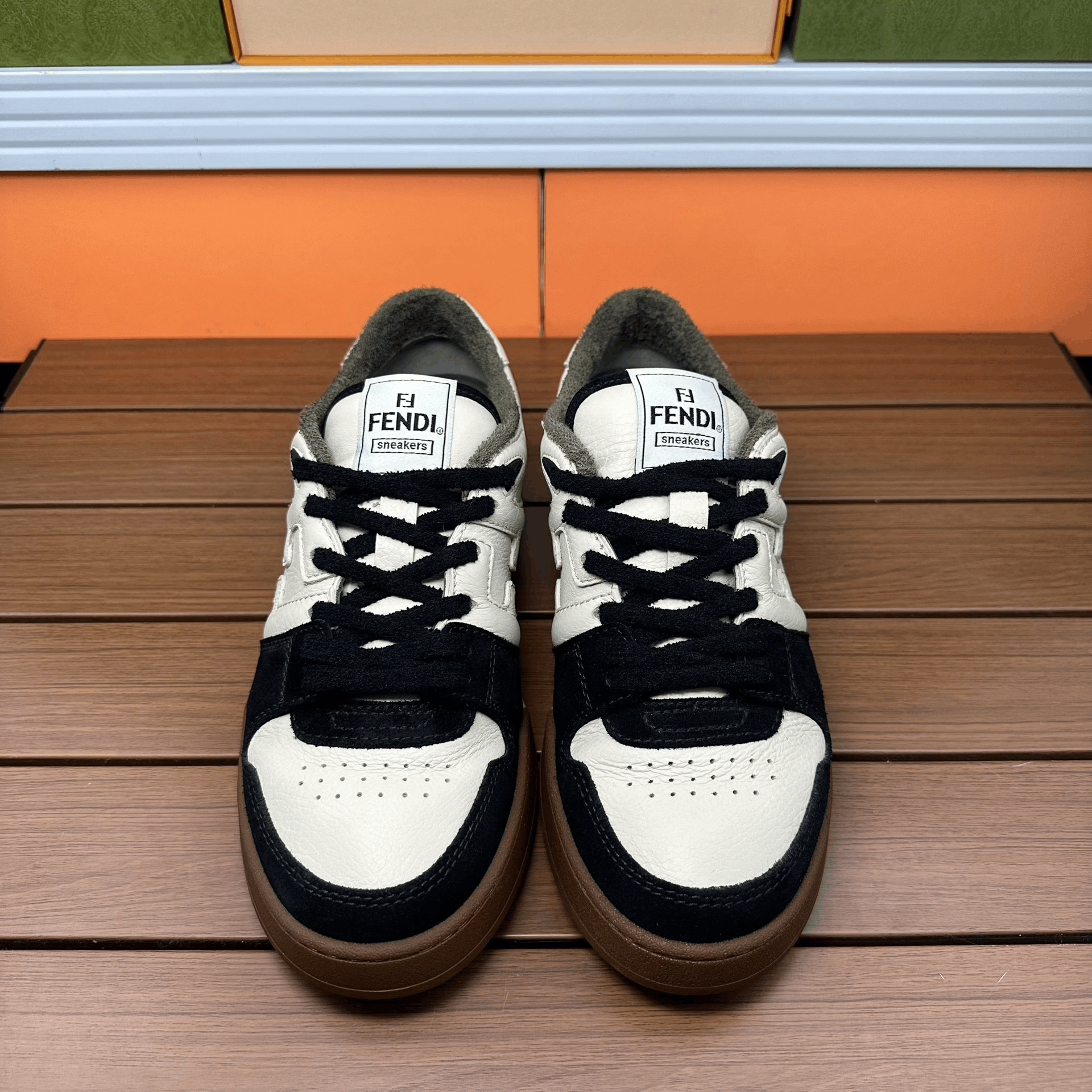 Fendi Fendi Black Lowtop Sneakers 8 Men Size US 8 / EU 41 - 4 Thumbnail