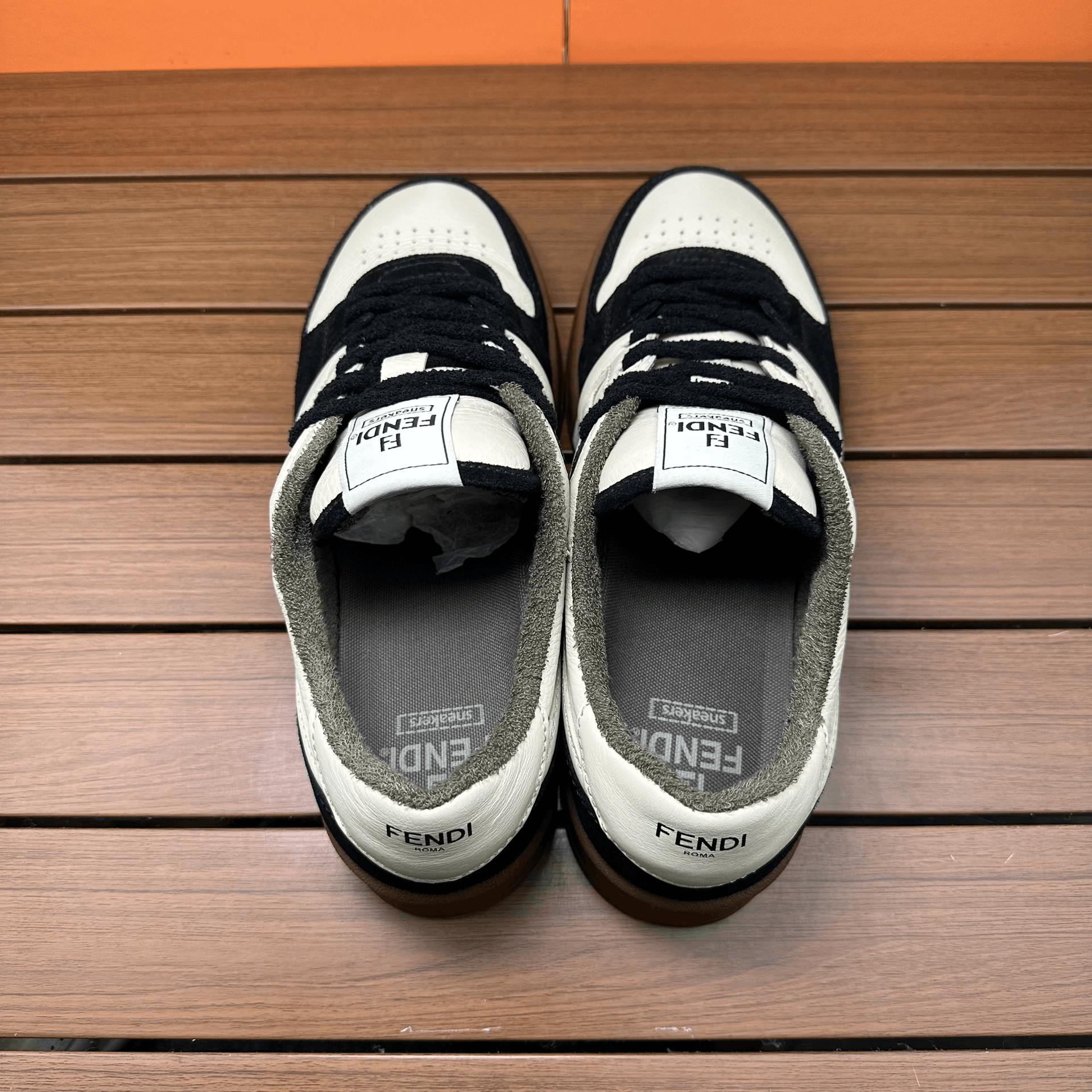 Fendi Fendi Black Lowtop Sneakers 8 Men Size US 8 / EU 41 - 6 Thumbnail
