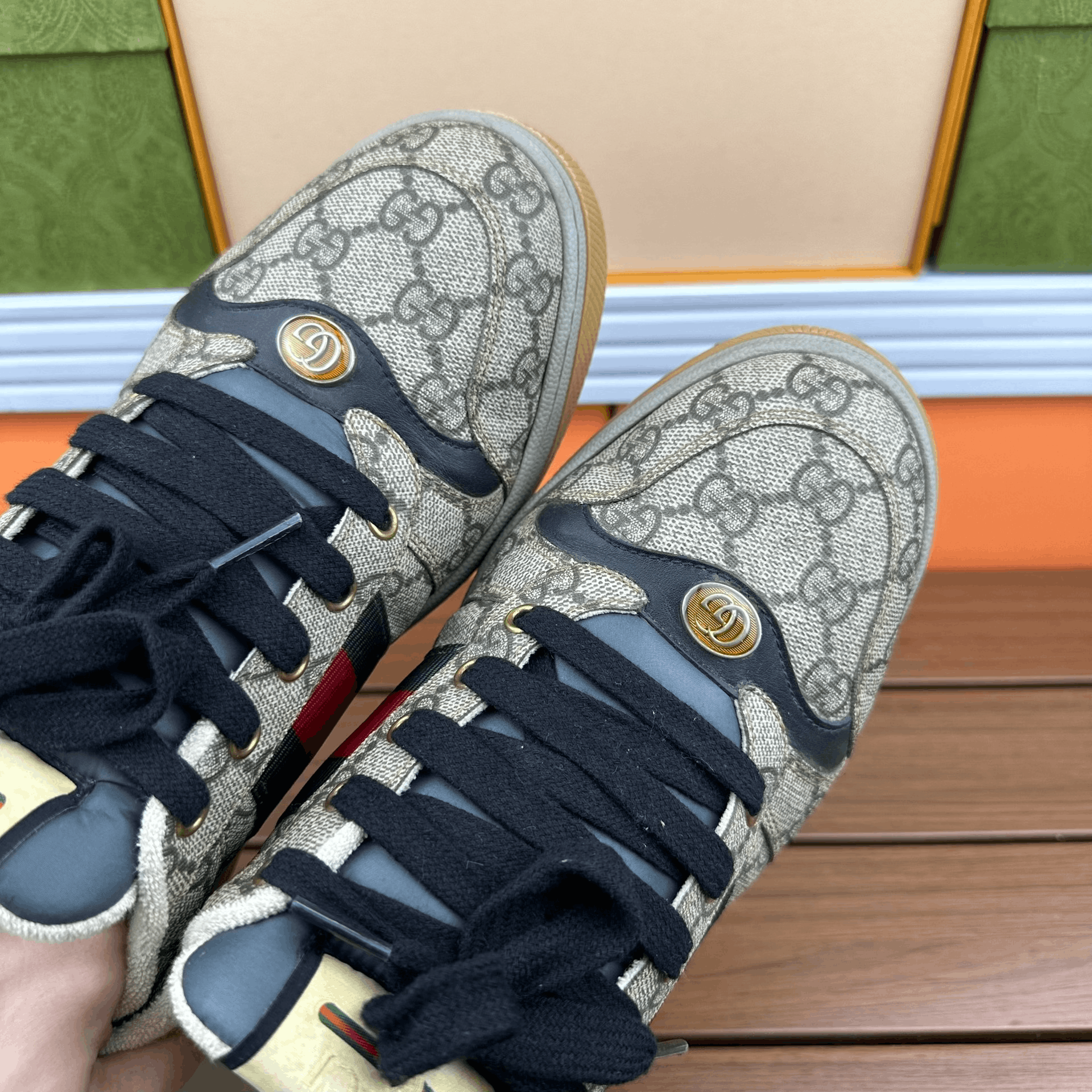 Gucci Gucci Lowtop Sneakers 9 Men Size US 9 / EU 42 - 8 Thumbnail