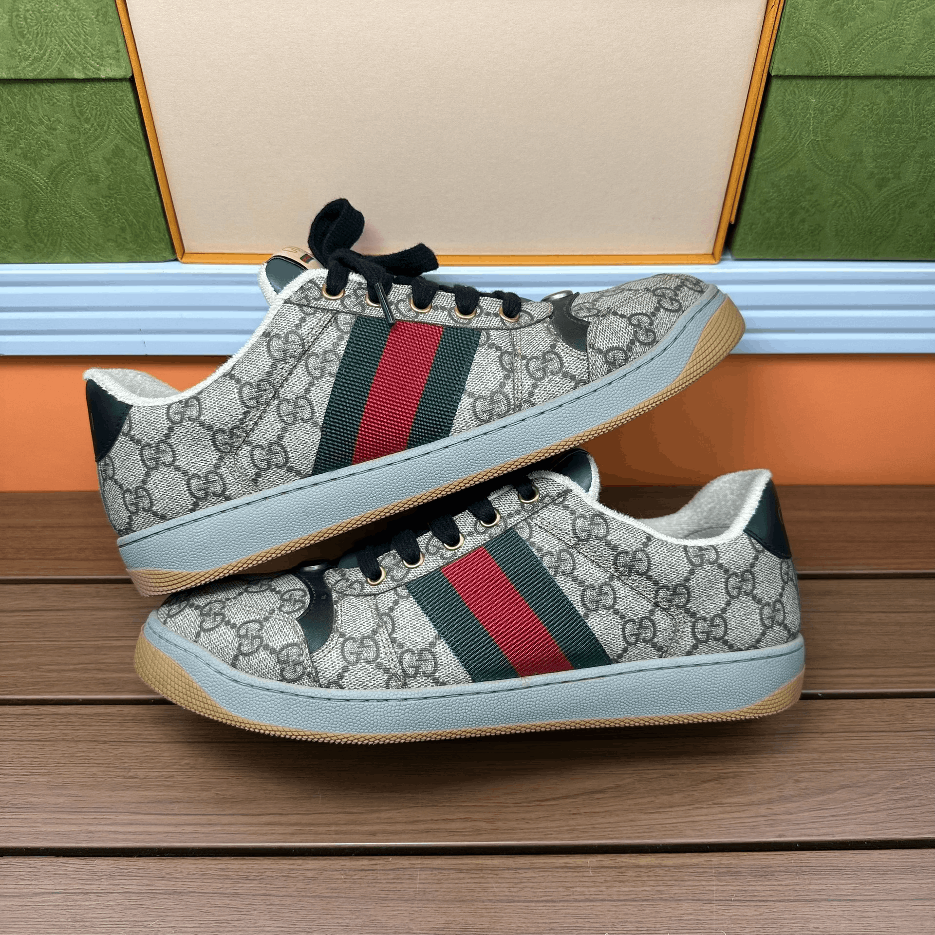 Gucci Gucci Lowtop Sneakers 9 Men Size US 9 / EU 42 - 2 Thumbnail