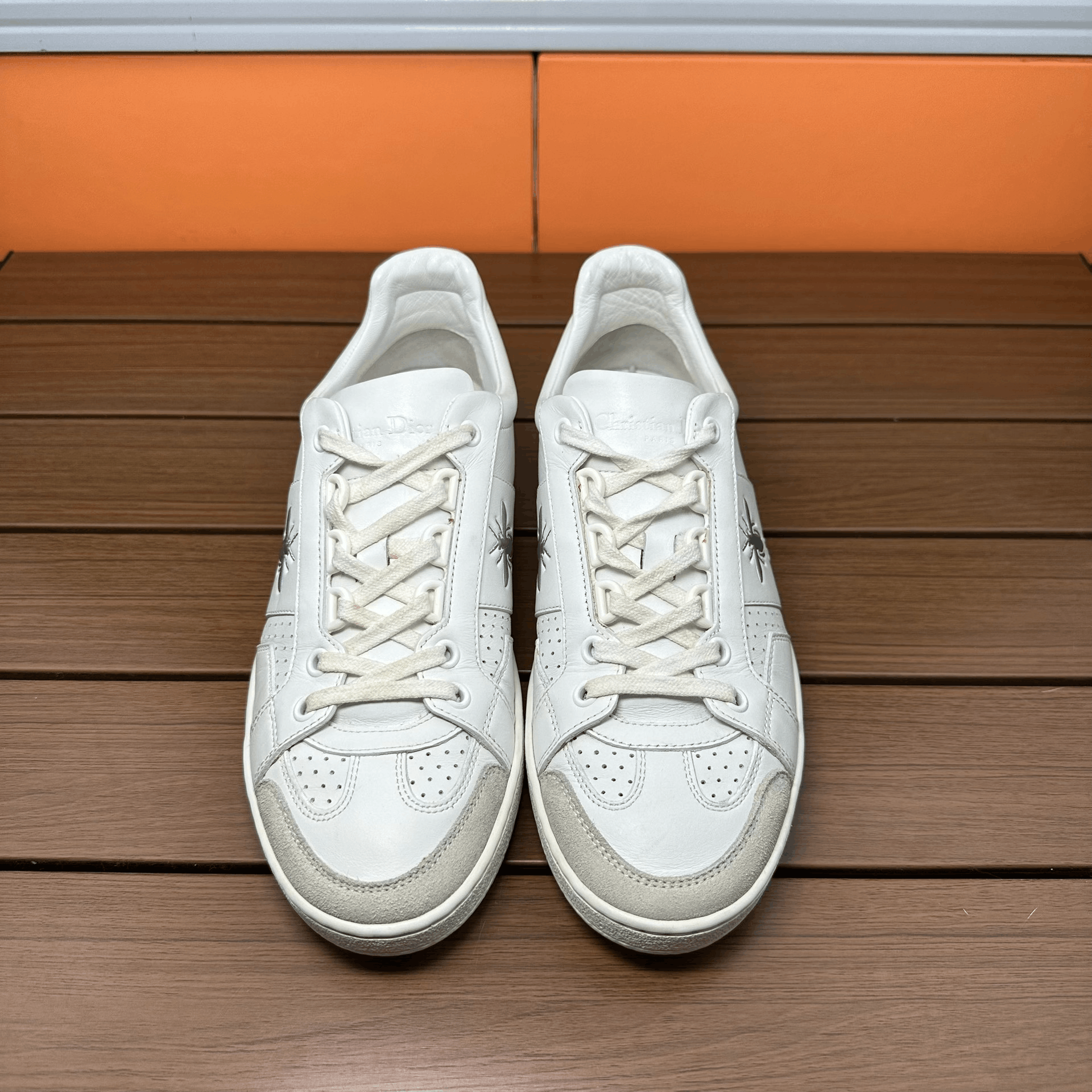 Dior Dior White Lowtop Sneakers 10 Men Size US 10 / EU 43 - 4 Thumbnail