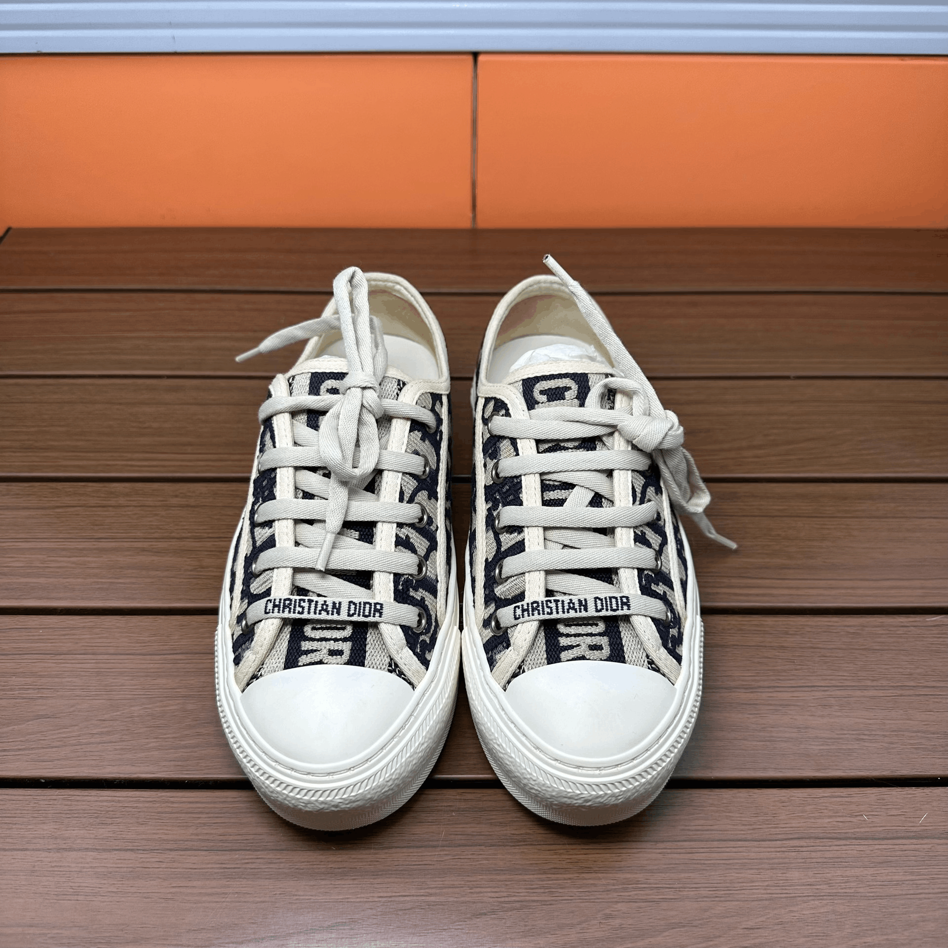 Dior Dior Lowtop Sneakers it_34 Women Size US 4 / IT 34 - 2 Thumbnail