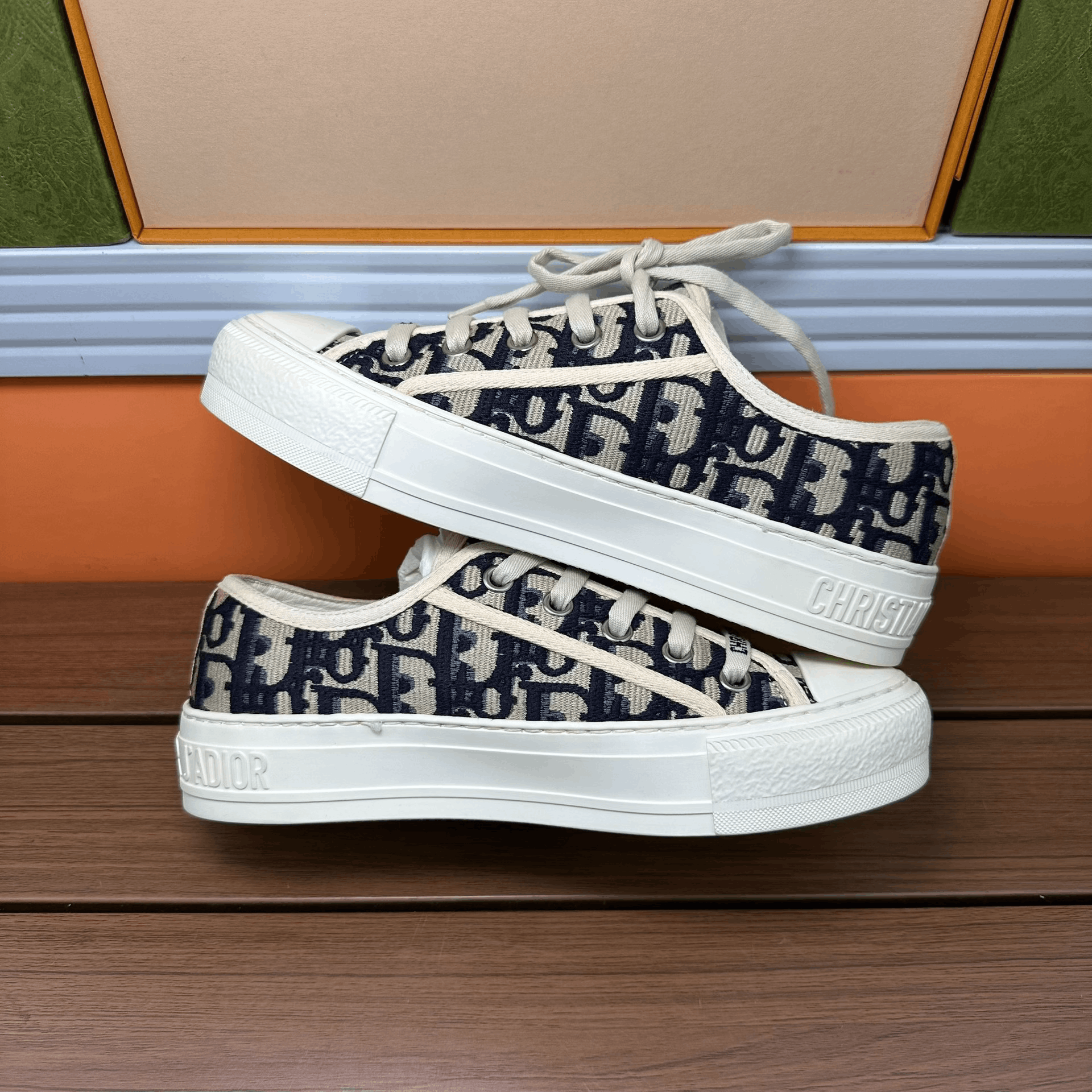 Dior Dior Lowtop Sneakers it_34 Women Size US 4 / IT 34 - 4 Thumbnail