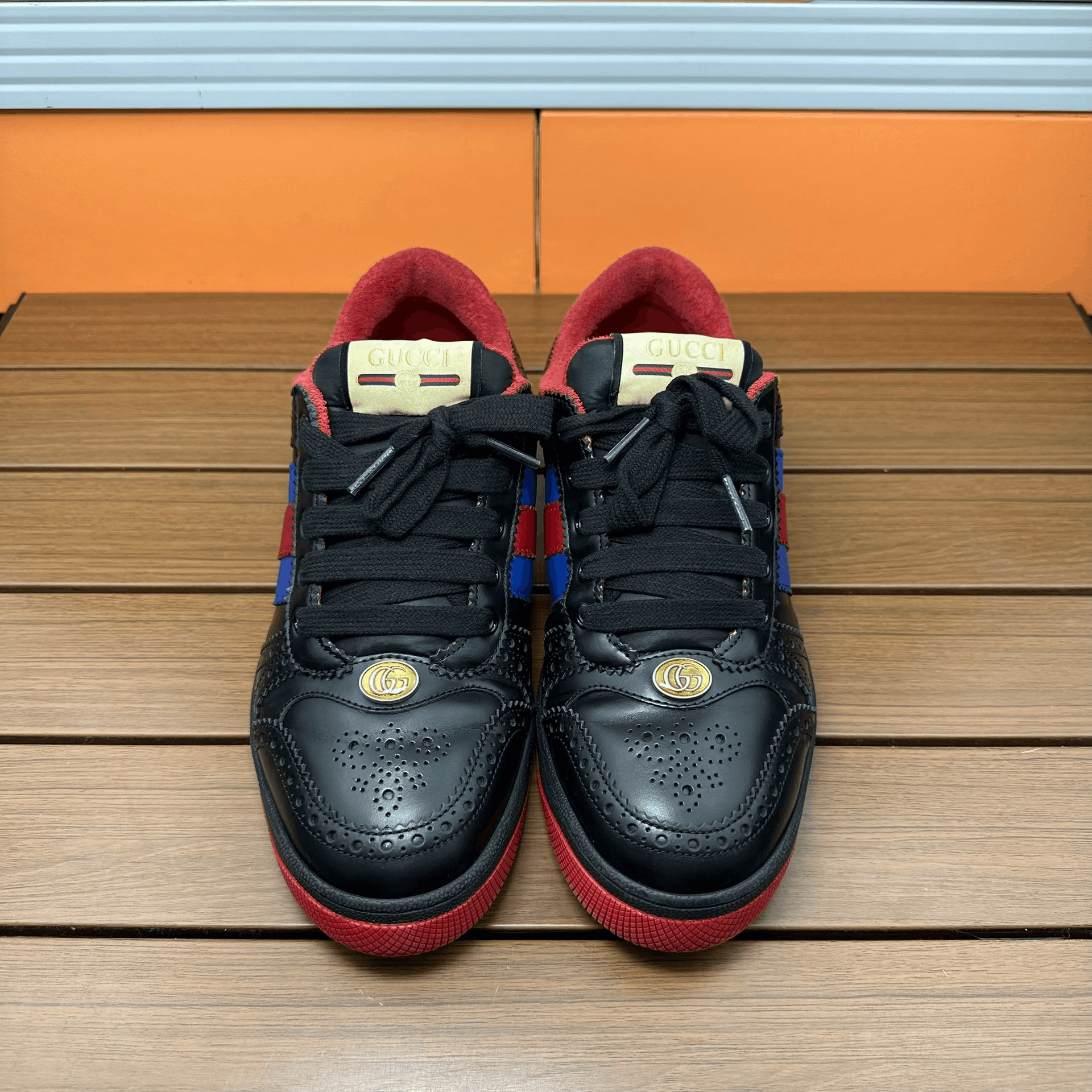 Gucci Gucci Black Lowtop Sneakers 7 Men Size US 7 / EU 40 - 4 Thumbnail
