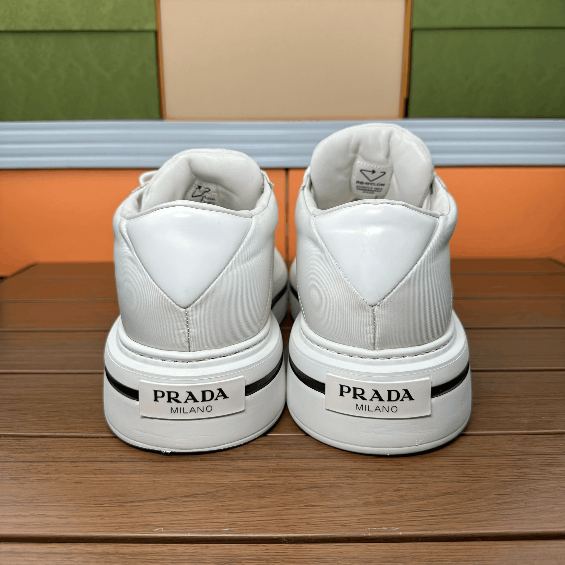 Prada Prada Casual White Lowtop Sneakers 10 Men Size US 10 / EU 43 - 5 Thumbnail