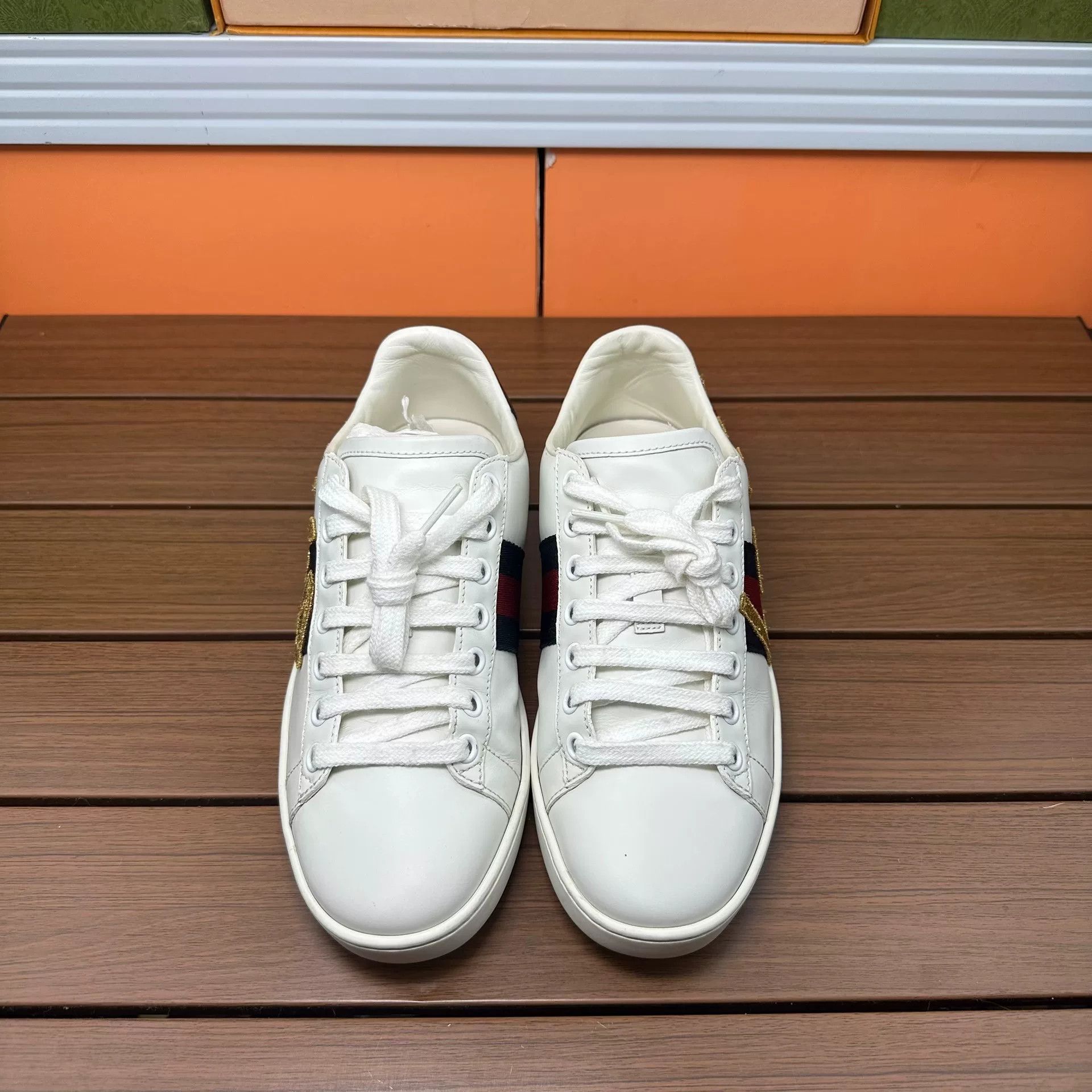 Gucci Gucci Lowtop Sneakers it_34-5 Women Size US 4.5 / IT 34.5 - 4 Thumbnail