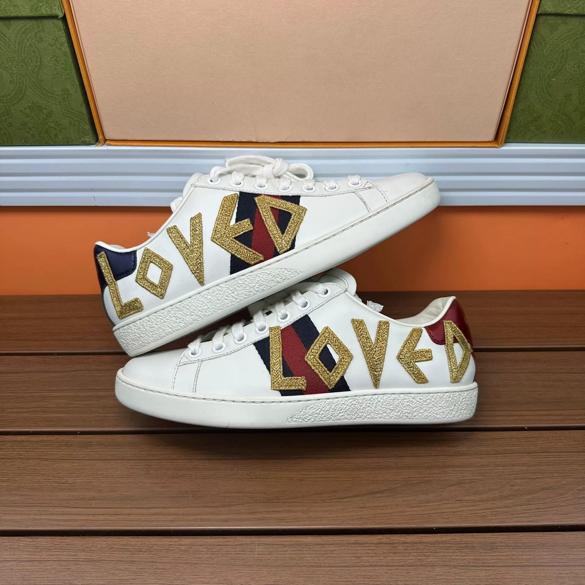 Gucci Gucci Lowtop Sneakers it_34-5 Women Size US 4.5 / IT 34.5 - 2 Thumbnail