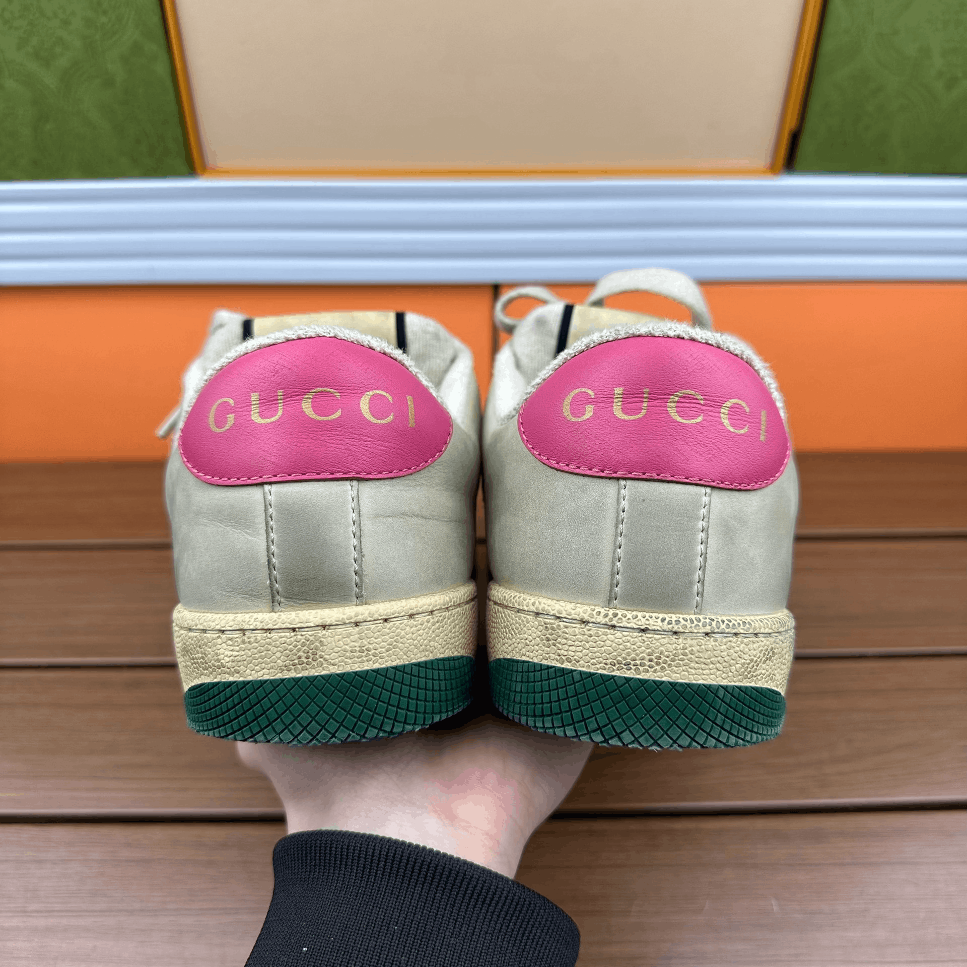 Gucci Gucci Lowtop Sneakers it_38-5 Women Size US 8.5 / IT 38.5 - 5 Thumbnail