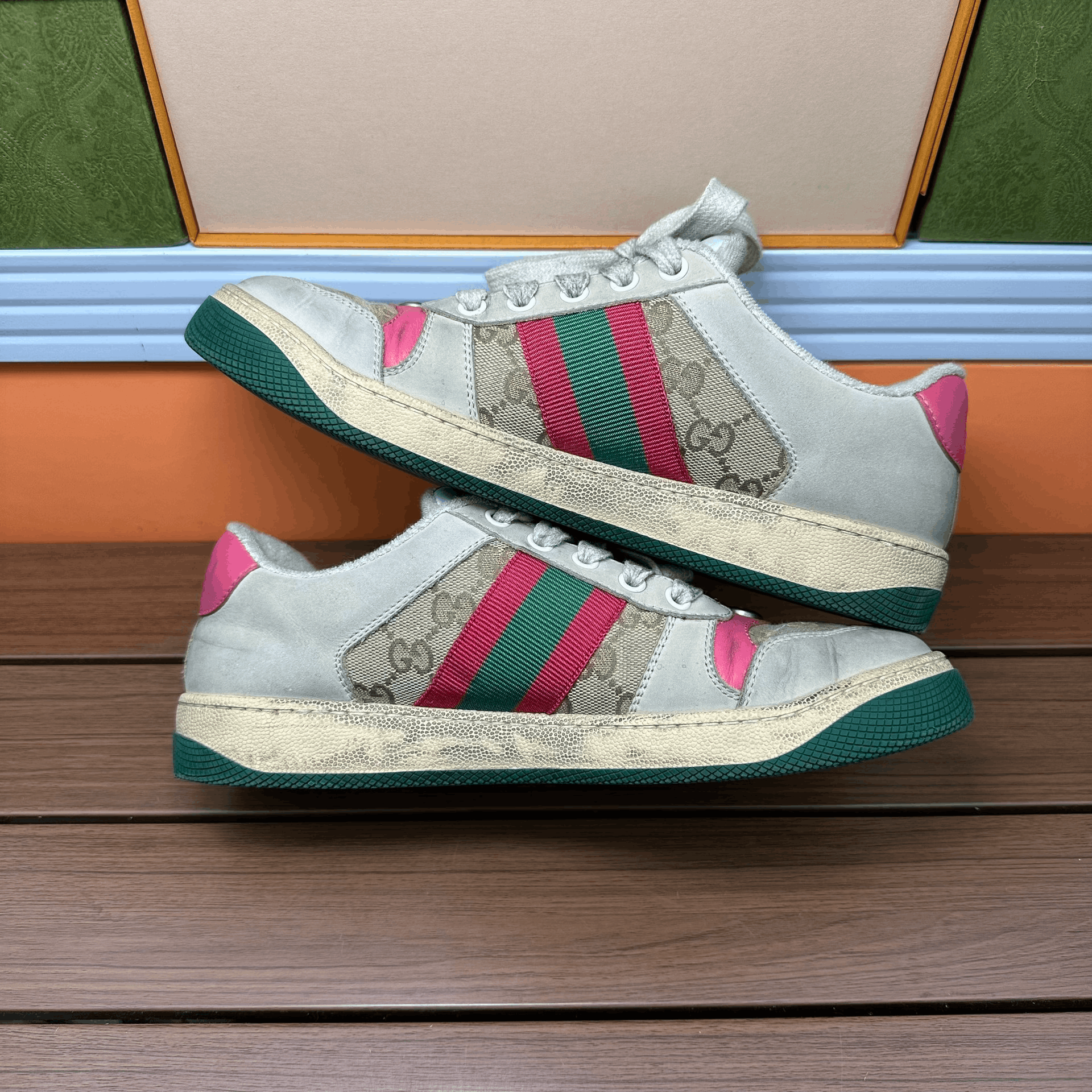 Gucci Gucci Lowtop Sneakers it_38-5 Women Size US 8.5 / IT 38.5 - 3 Thumbnail