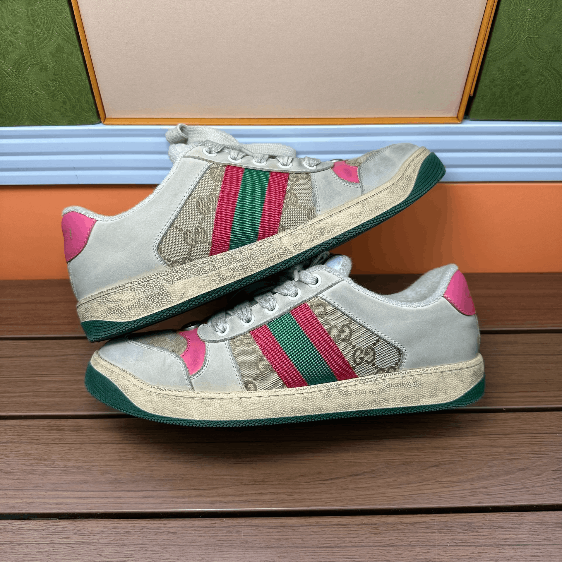 Gucci Gucci Lowtop Sneakers it_38-5 Women Size US 8.5 / IT 38.5 - 2 Thumbnail