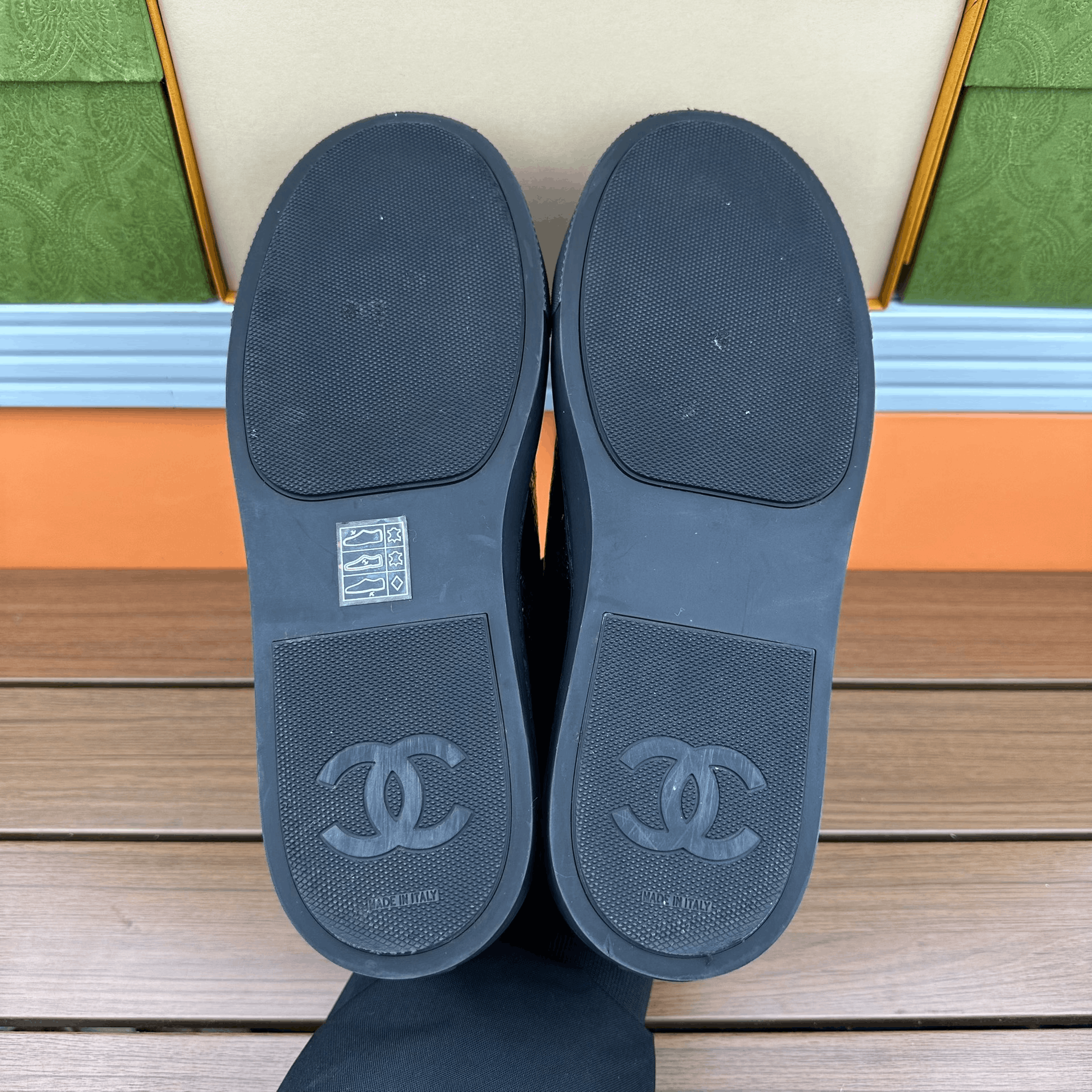 Chanel Chanel Casual Black Lowtop Sneakers it_39 Women Size US 9 / IT 39 - 7 Thumbnail